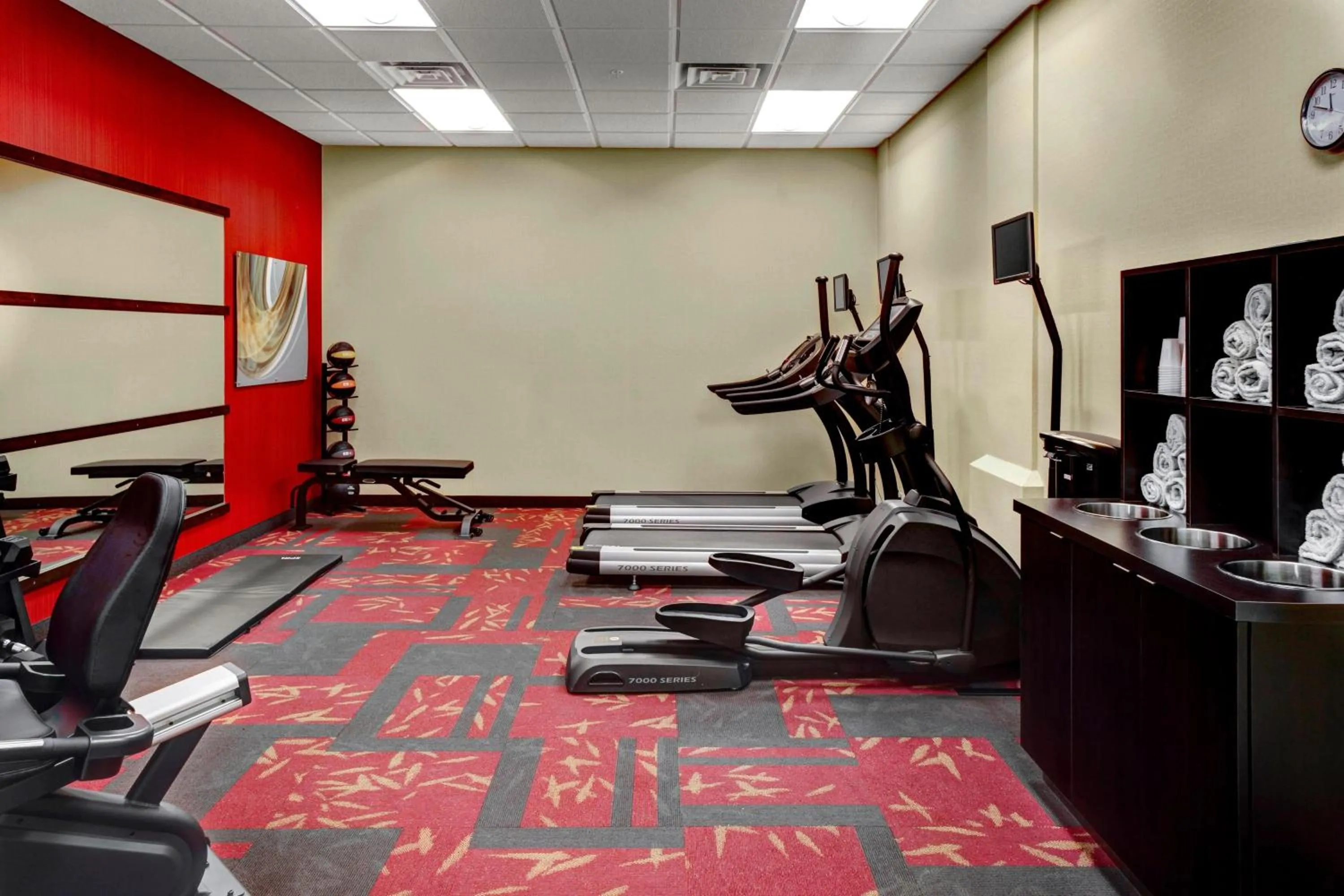 Fitness centre/facilities in Courtyard by Marriott St. Cloud