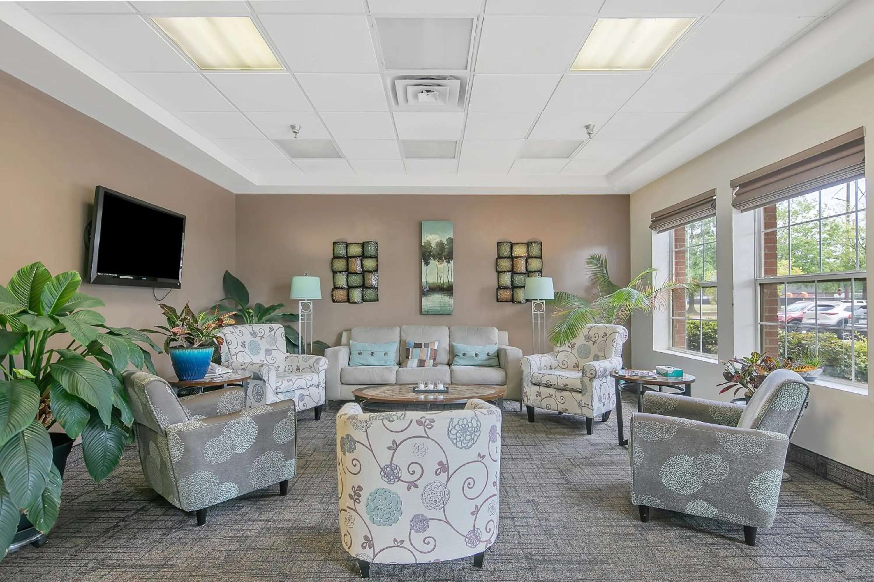 Lobby or reception in The Landmark Inn