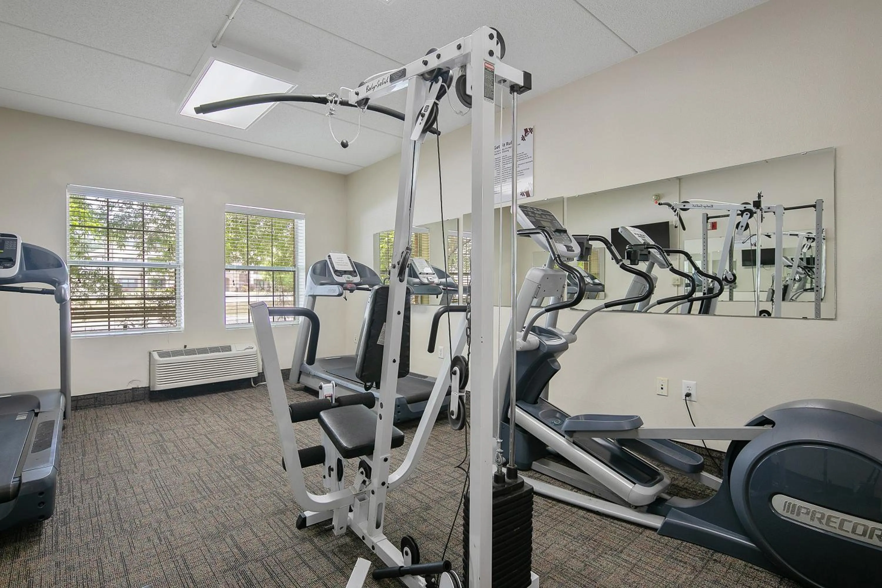 Fitness centre/facilities in The Landmark Inn