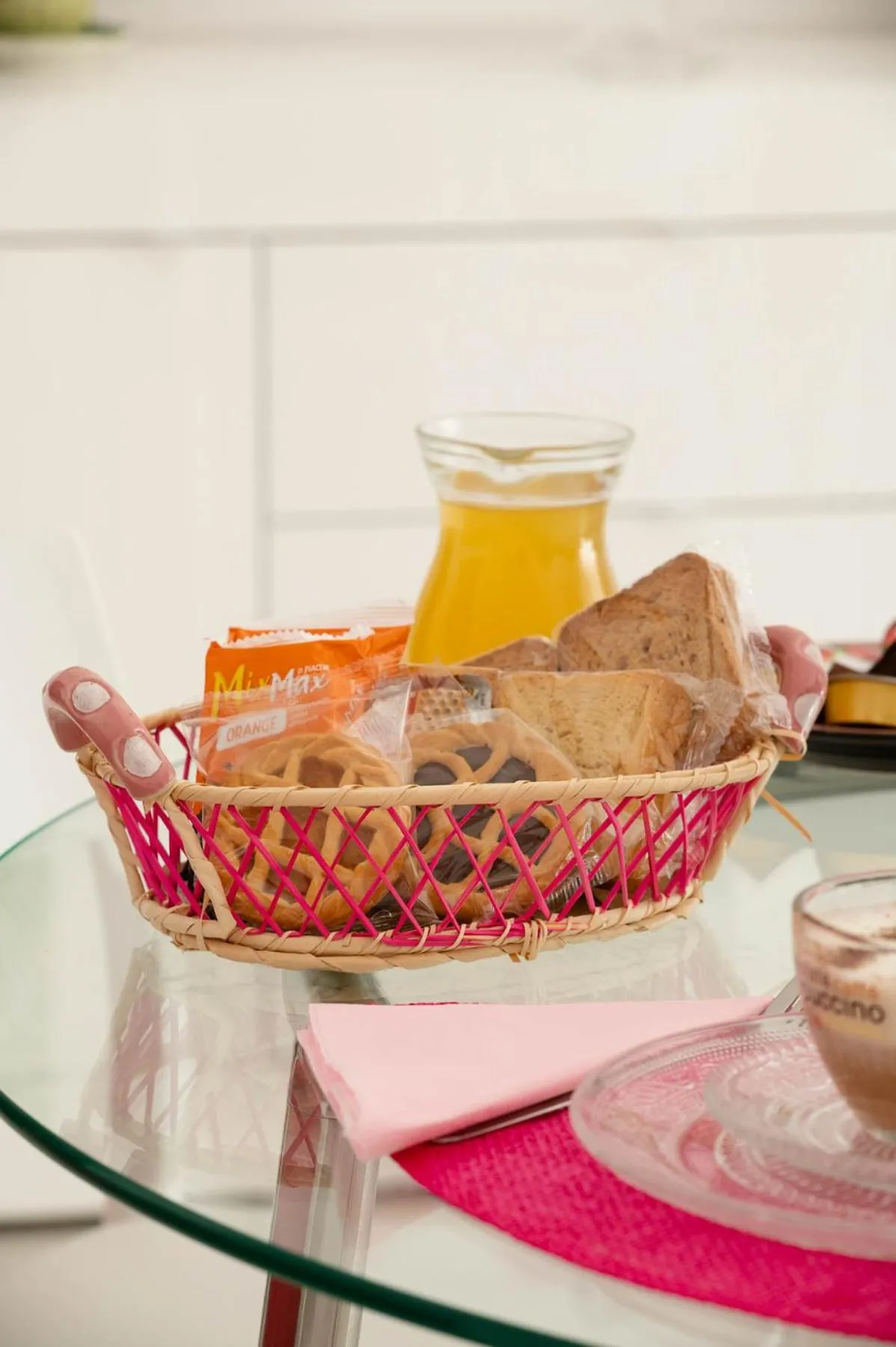 Italian breakfast in Casa di Nora