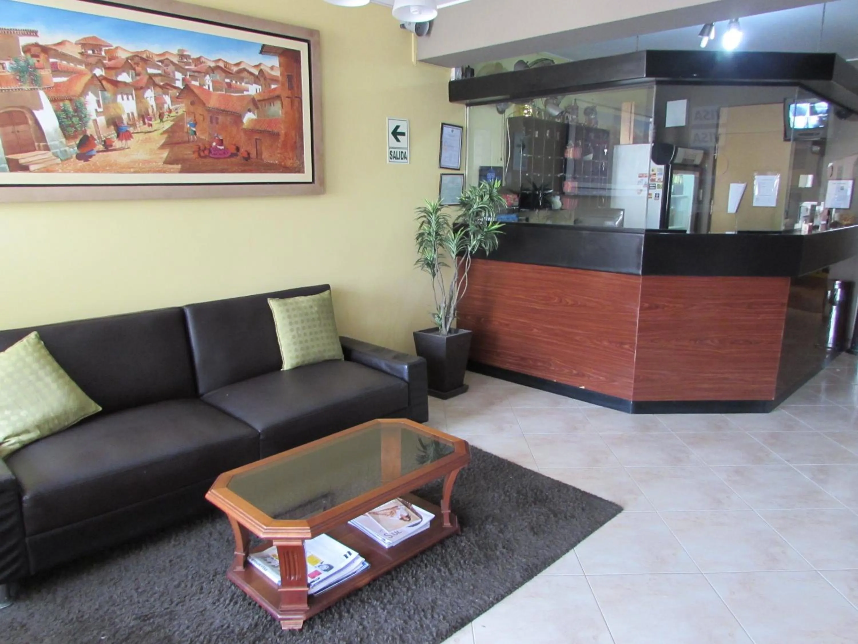 Lobby or reception in Hotel Bohemia