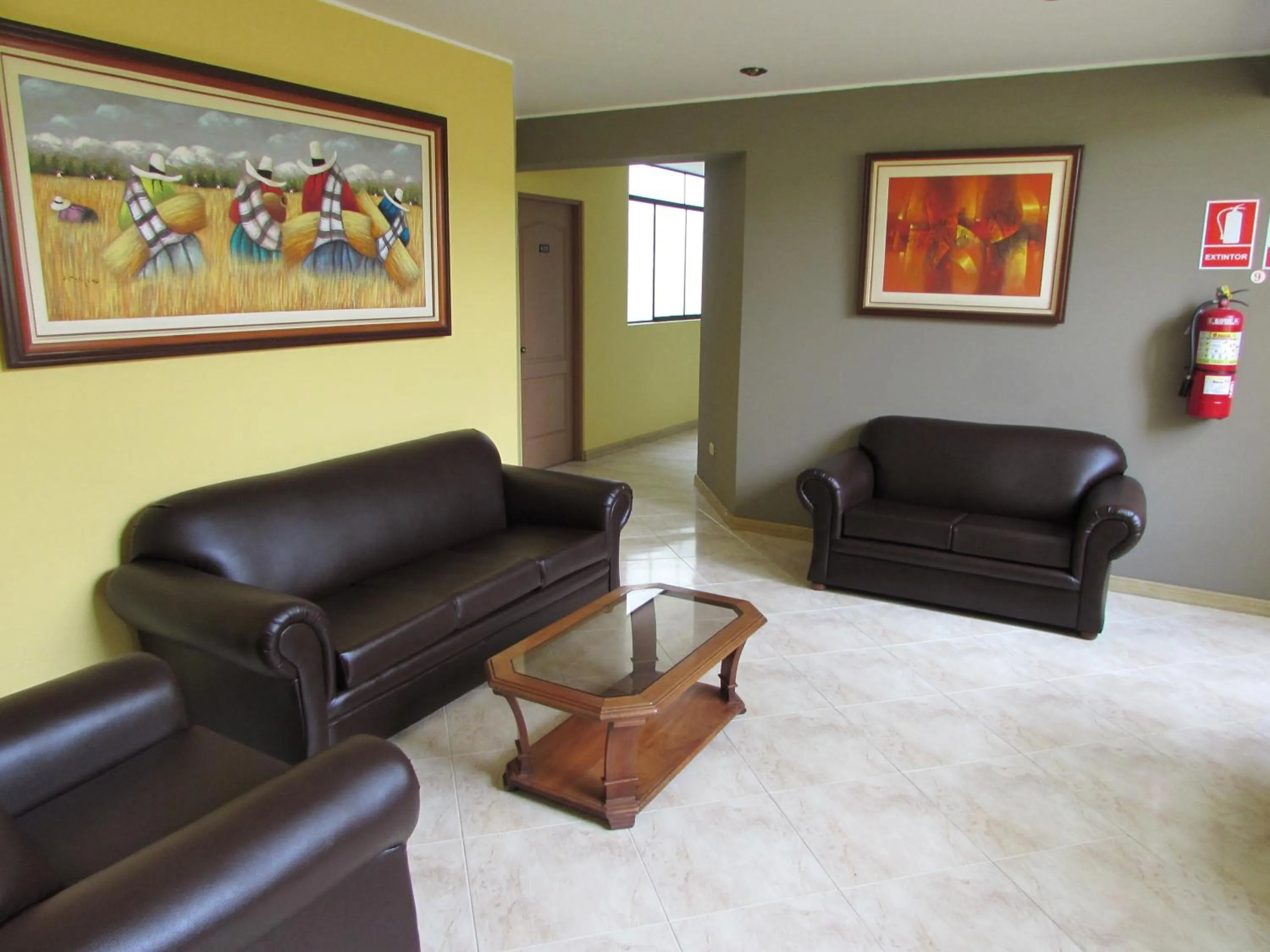 Lobby or reception in Hotel Bohemia