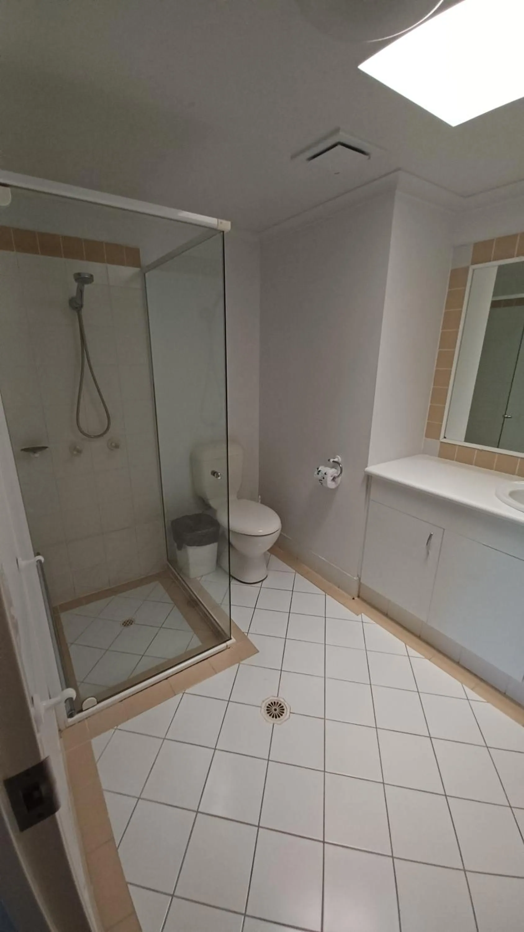 Shower in Blue Waters Apartments