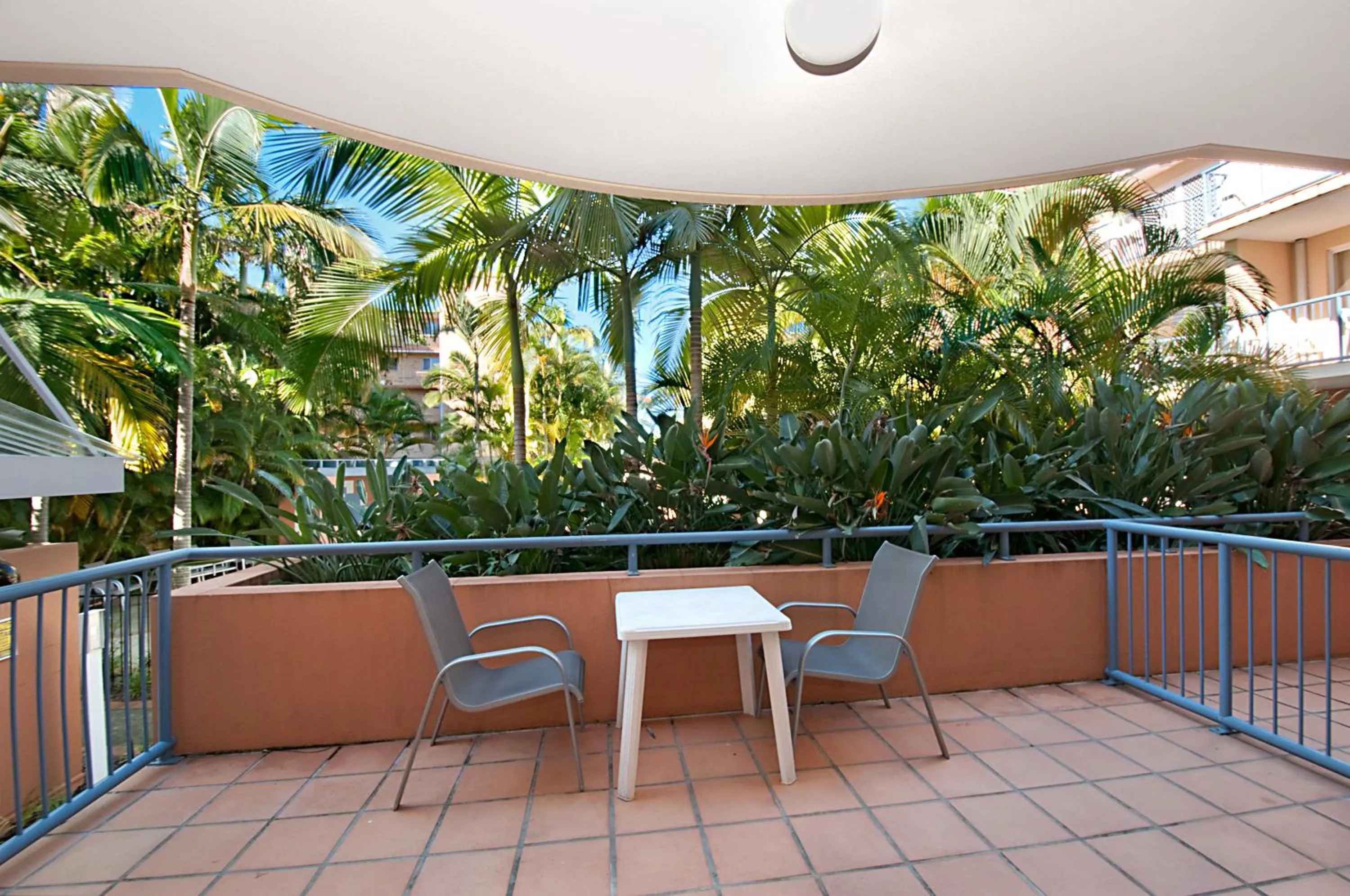 Patio in Blue Waters Apartments