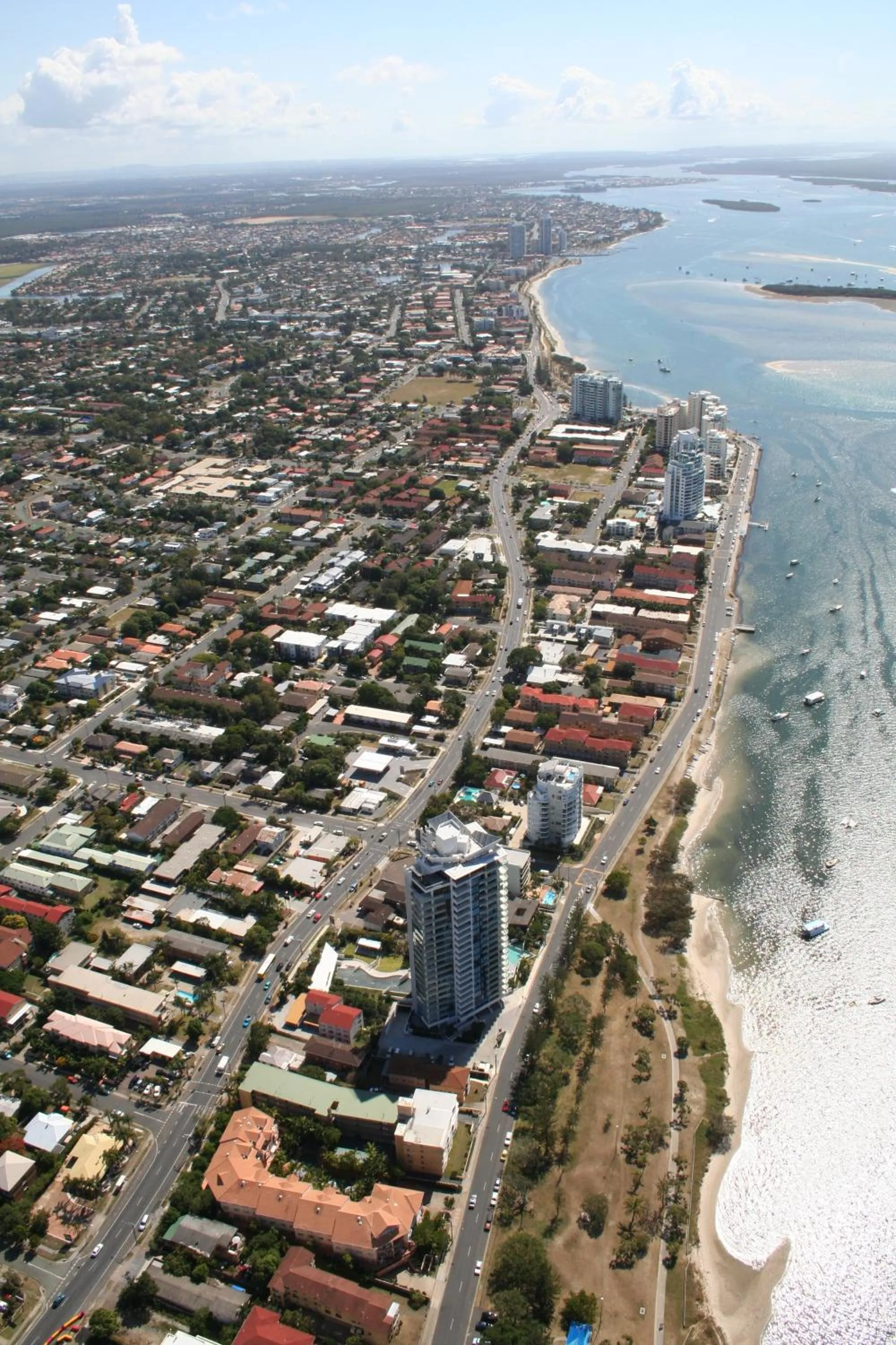 Bird's eye view in Blue Waters Apartments