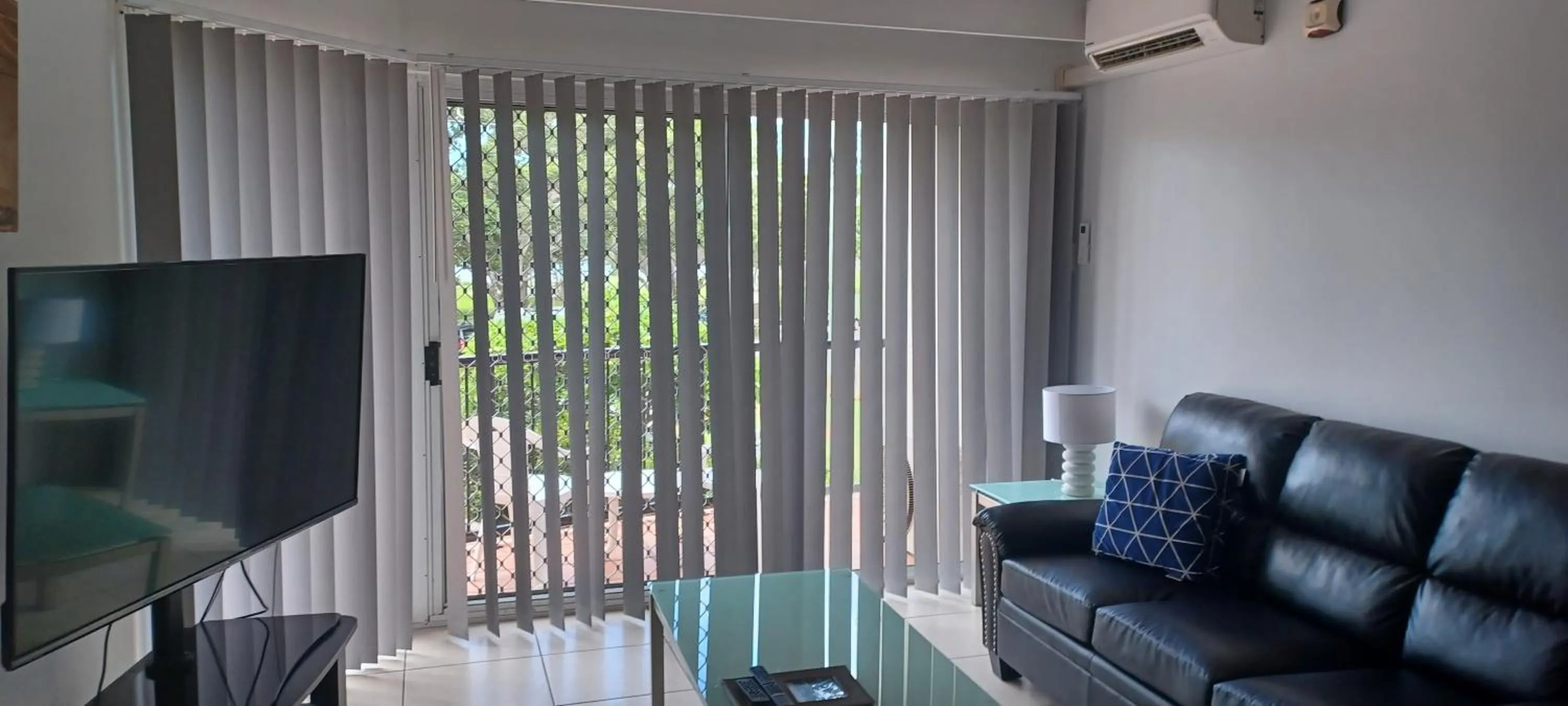 Living room in Blue Waters Apartments