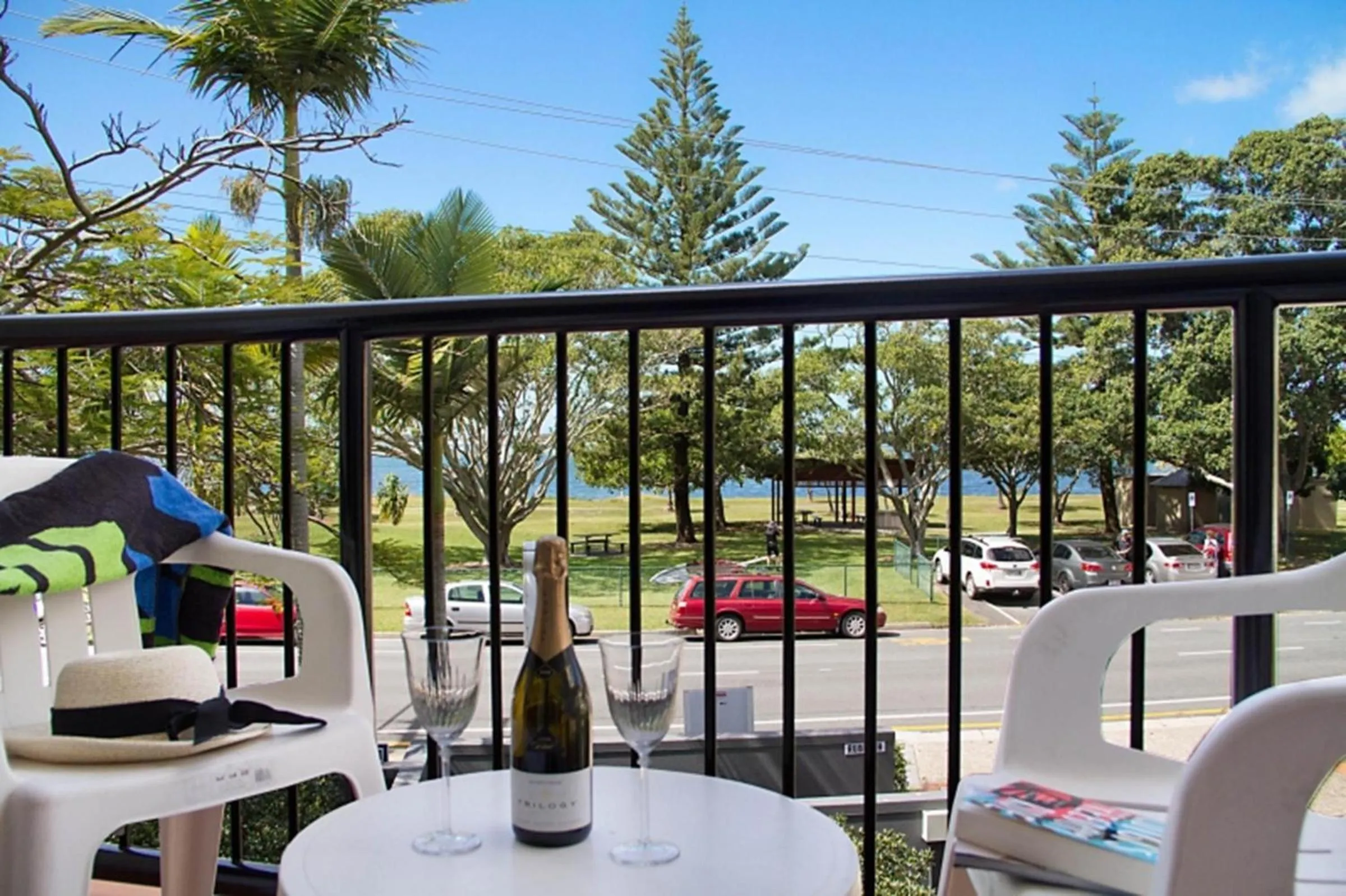 Sea view in Blue Waters Apartments