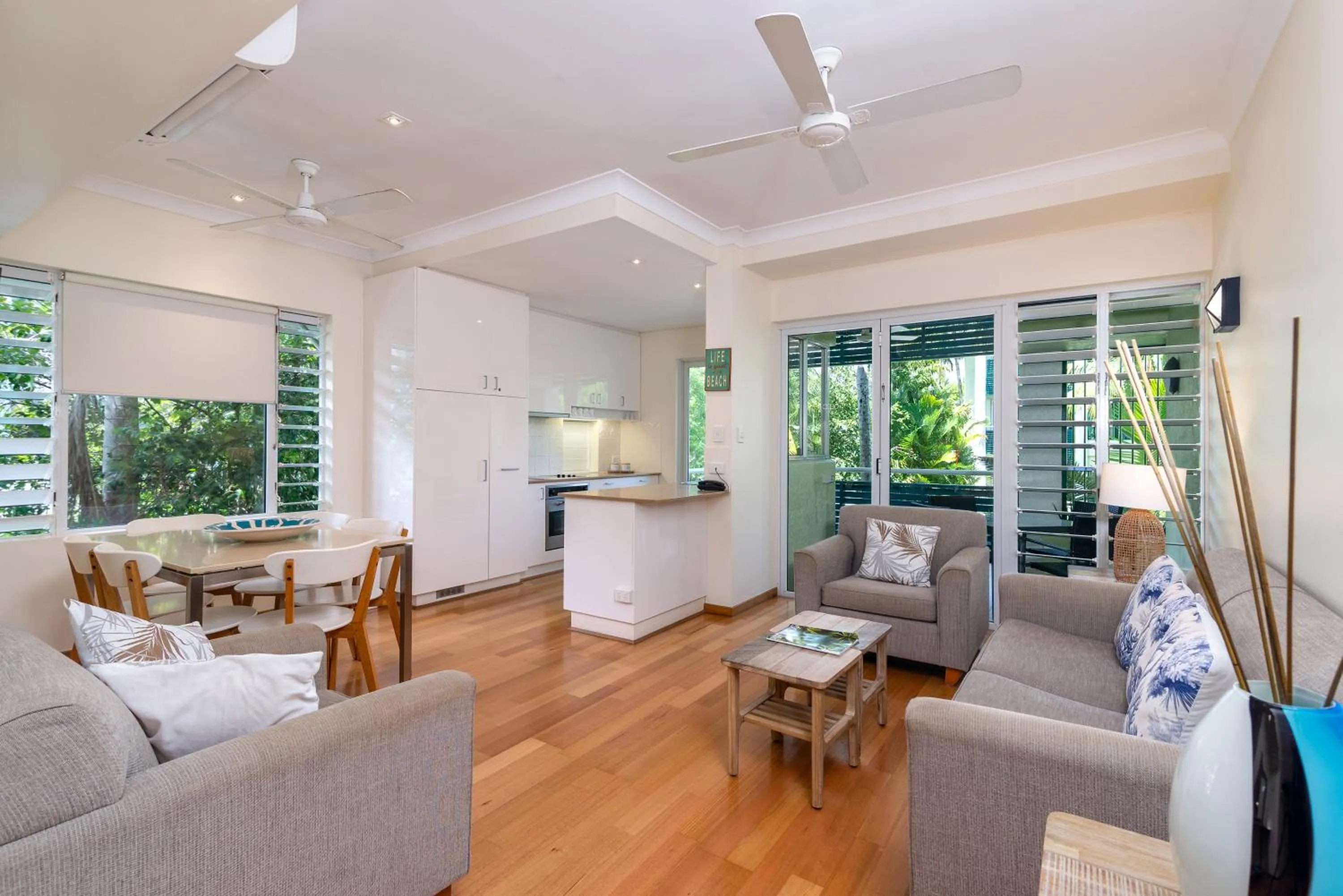 Living room in Verandahs Boutique Apartments