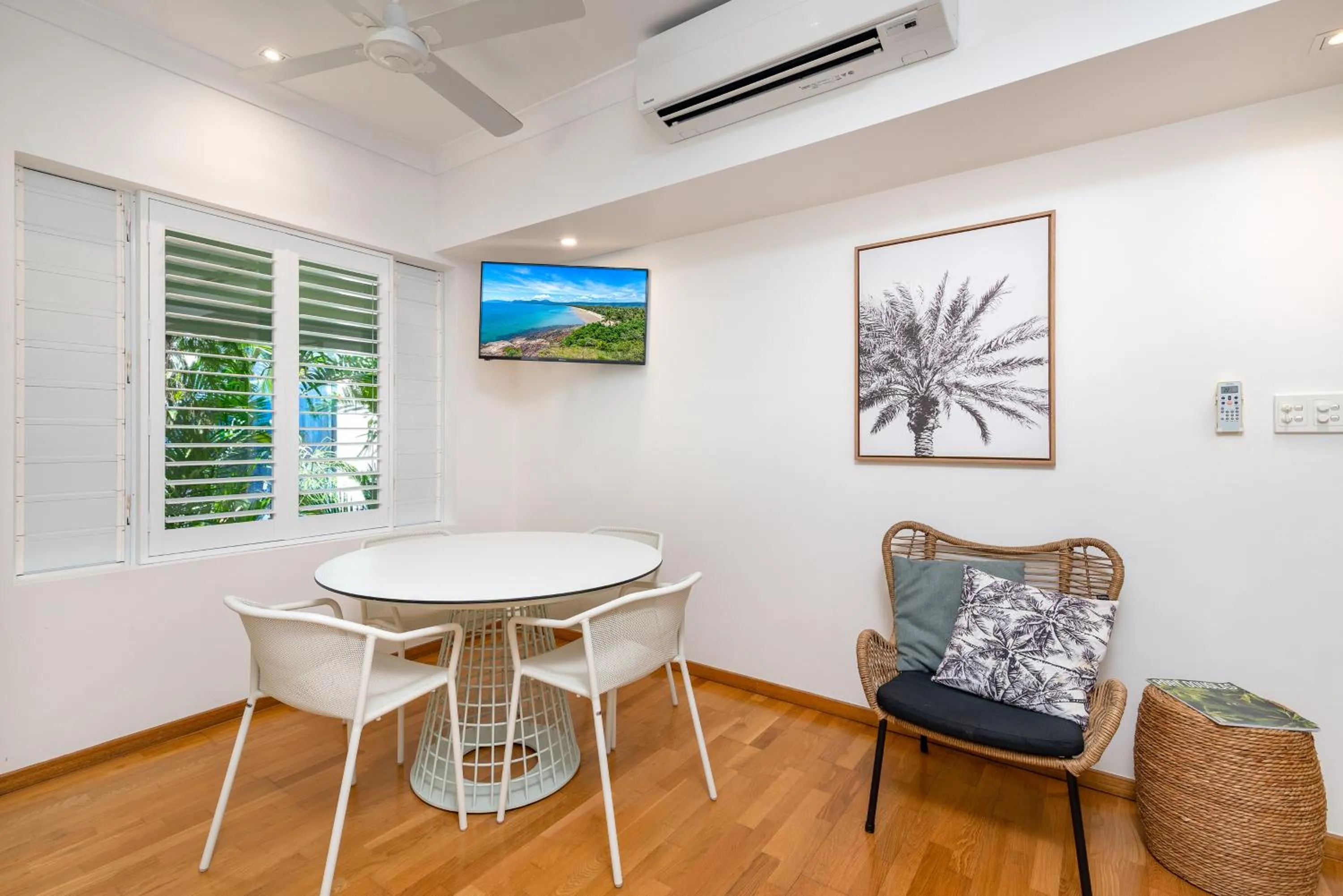 Dining area in Verandahs Boutique Apartments