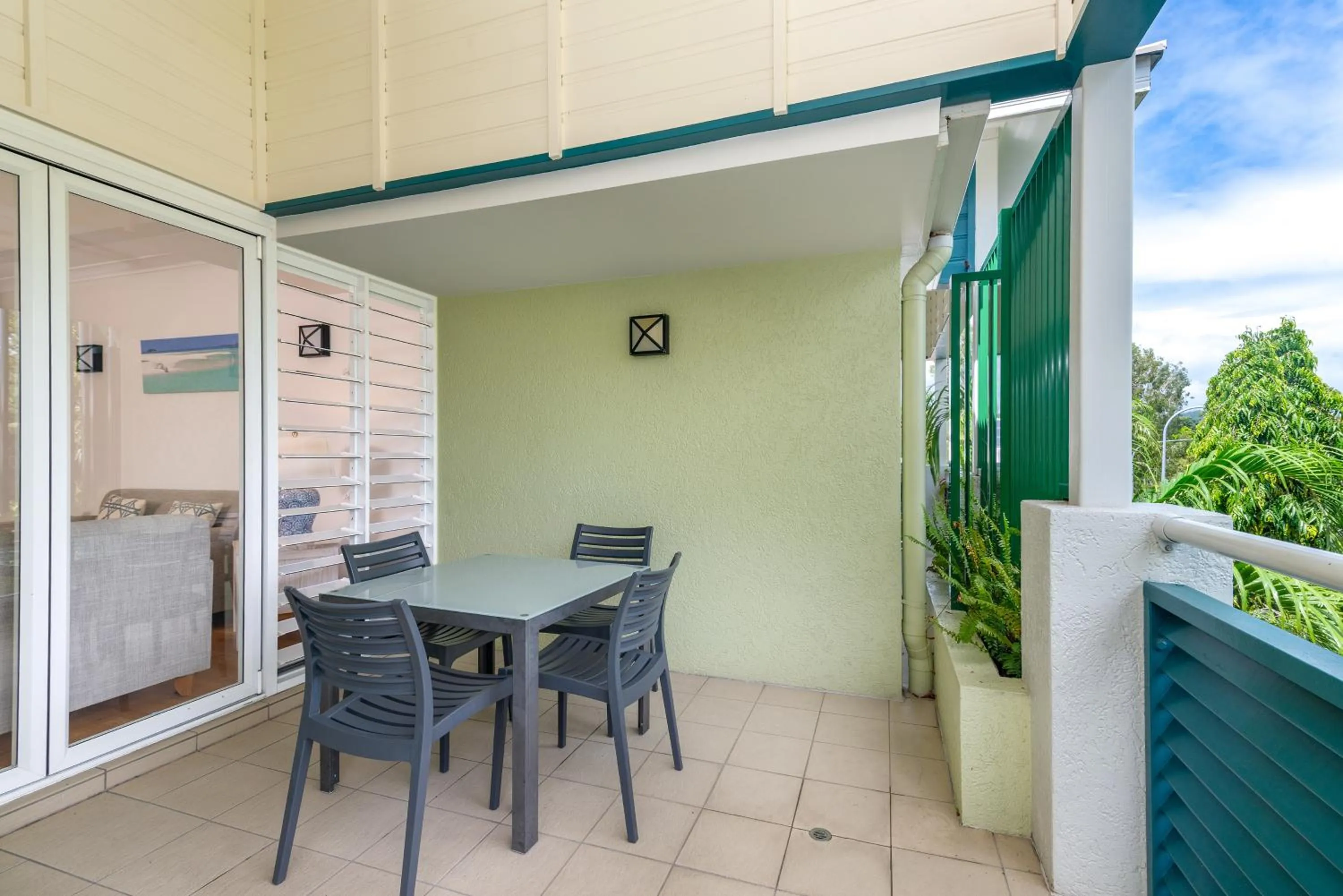 Patio in Verandahs Boutique Apartments