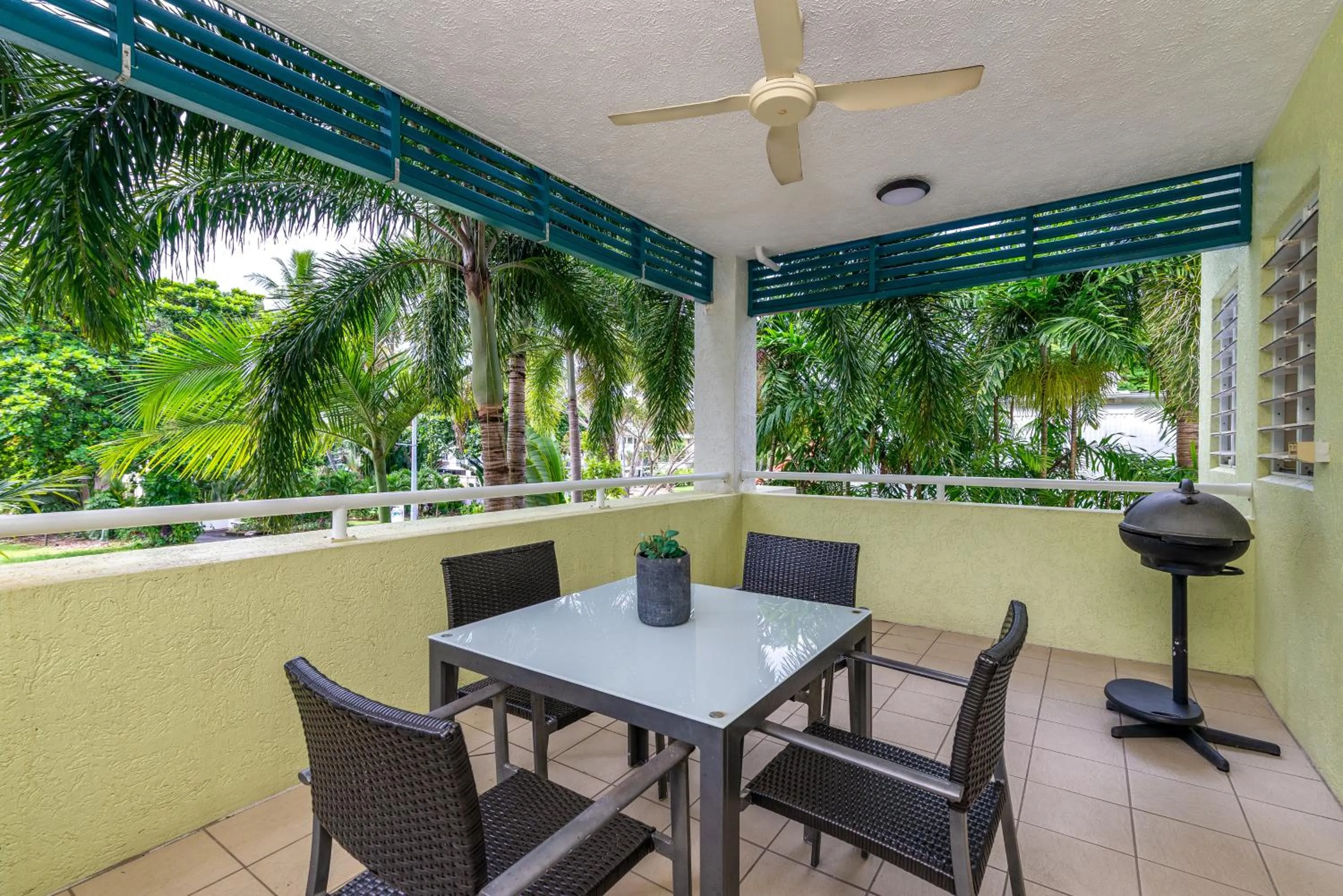 Patio in Verandahs Boutique Apartments