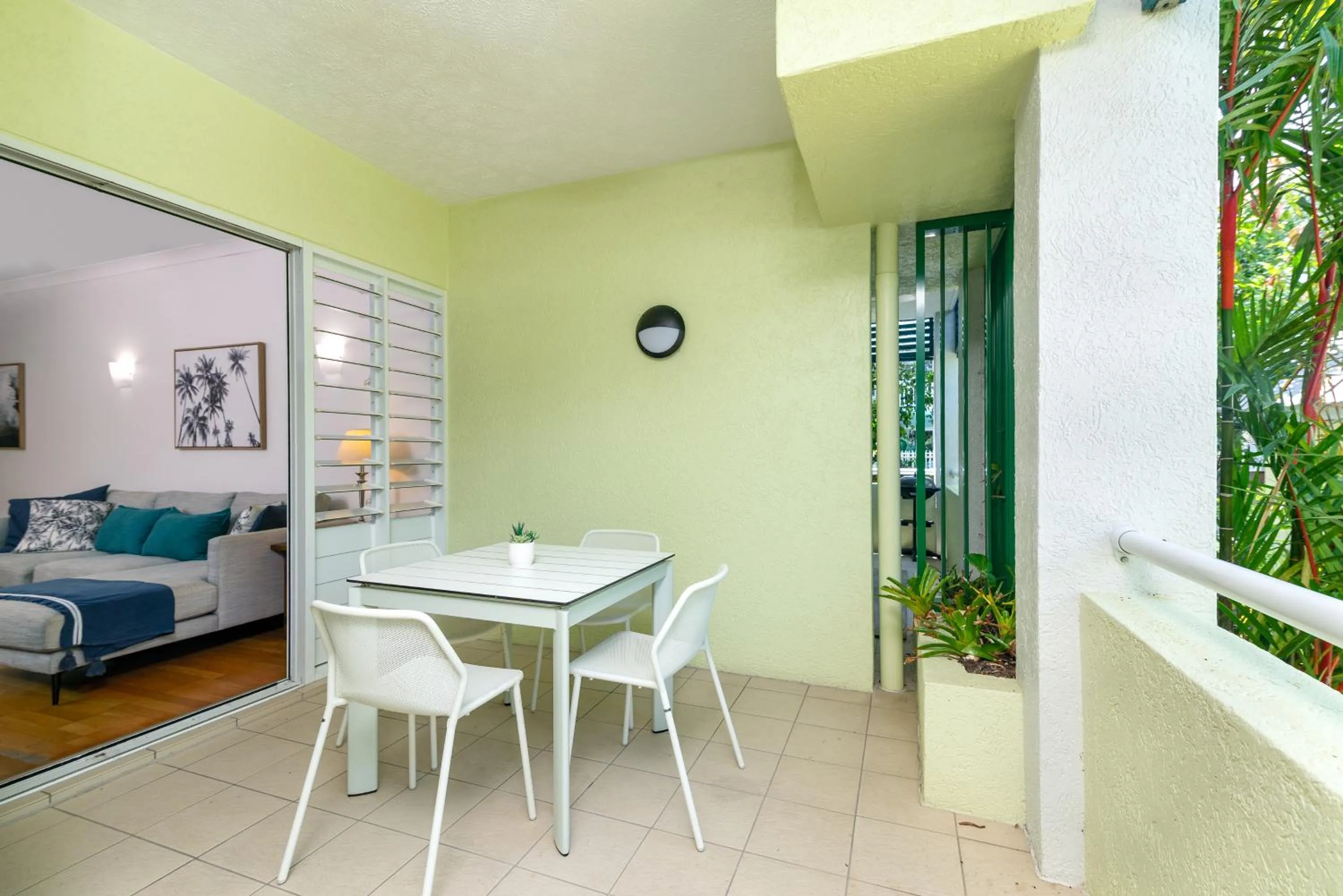 Patio in Verandahs Boutique Apartments