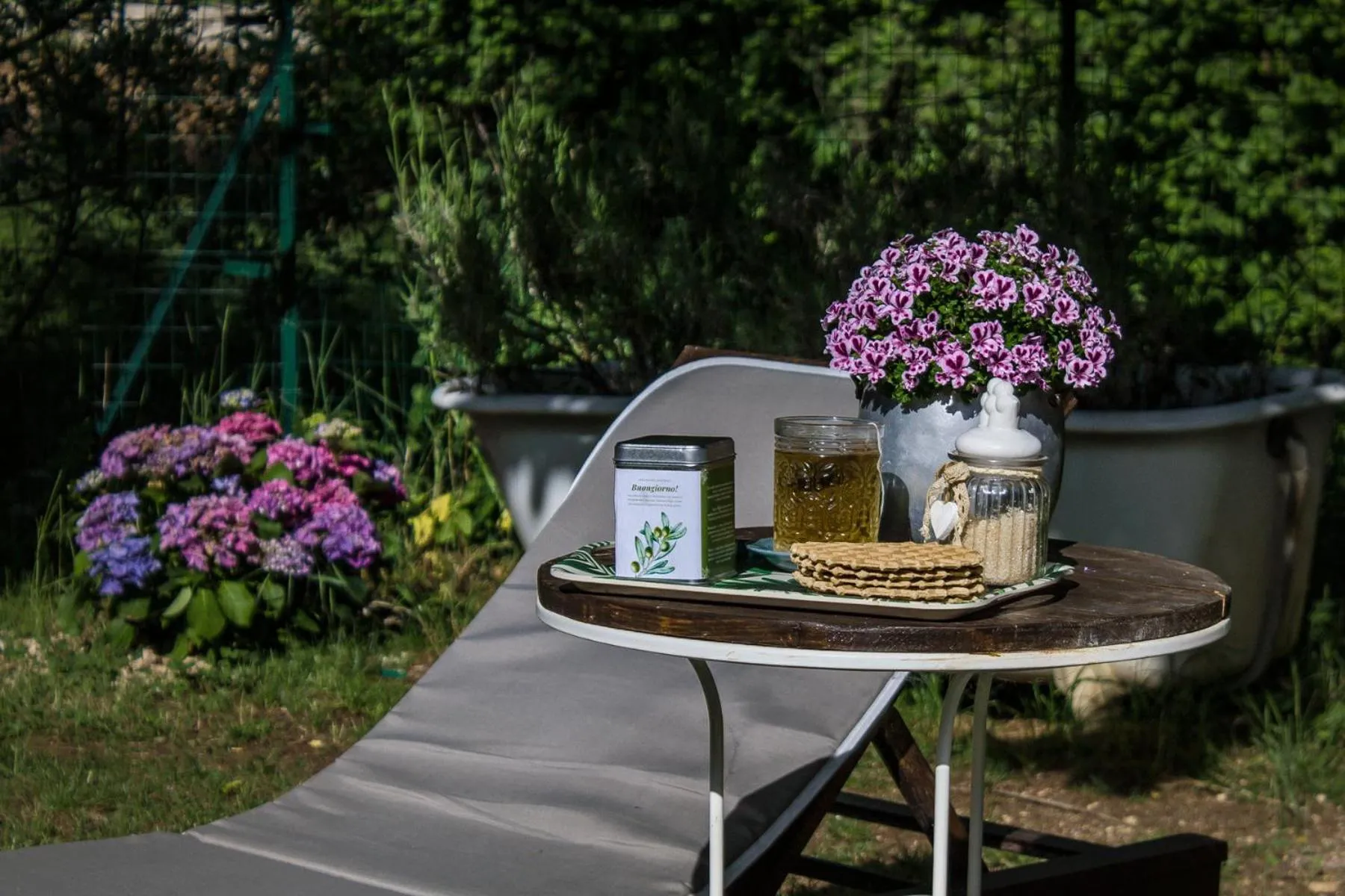 Garden in Alloggio del Fiume - Le Vecchie Vasche