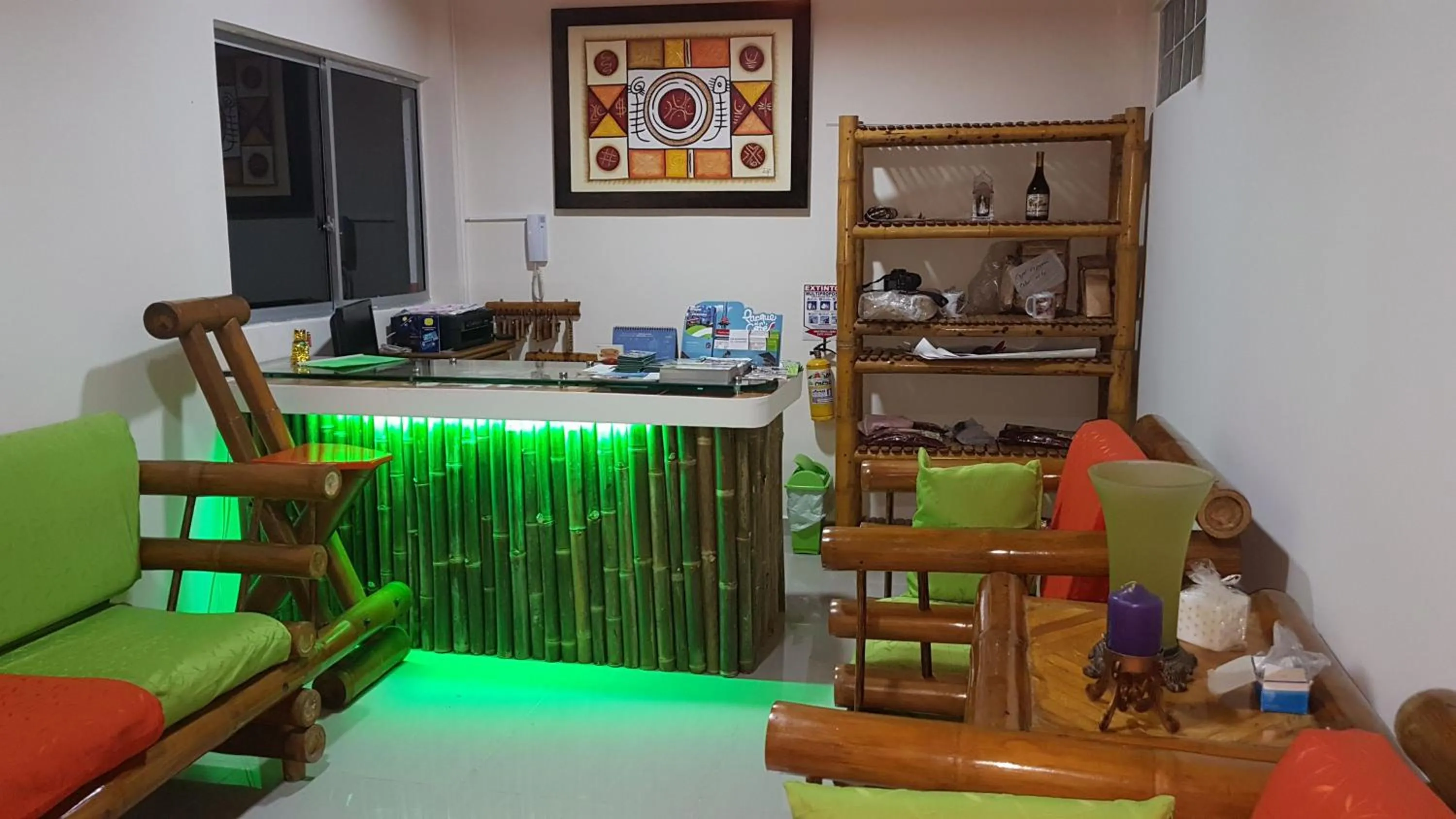 Lobby or reception in Finca Hotel La Dulcera