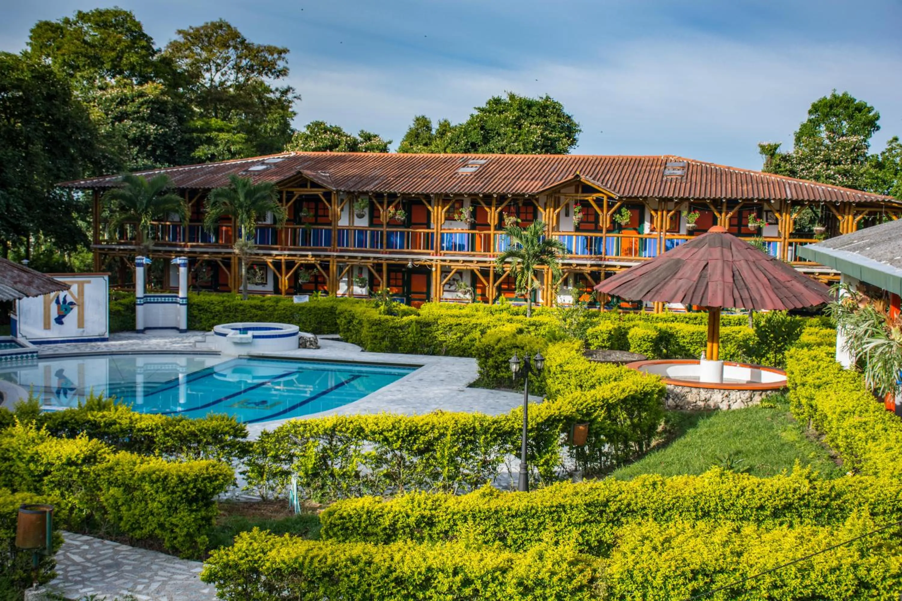 Garden in Finca Hotel La Dulcera