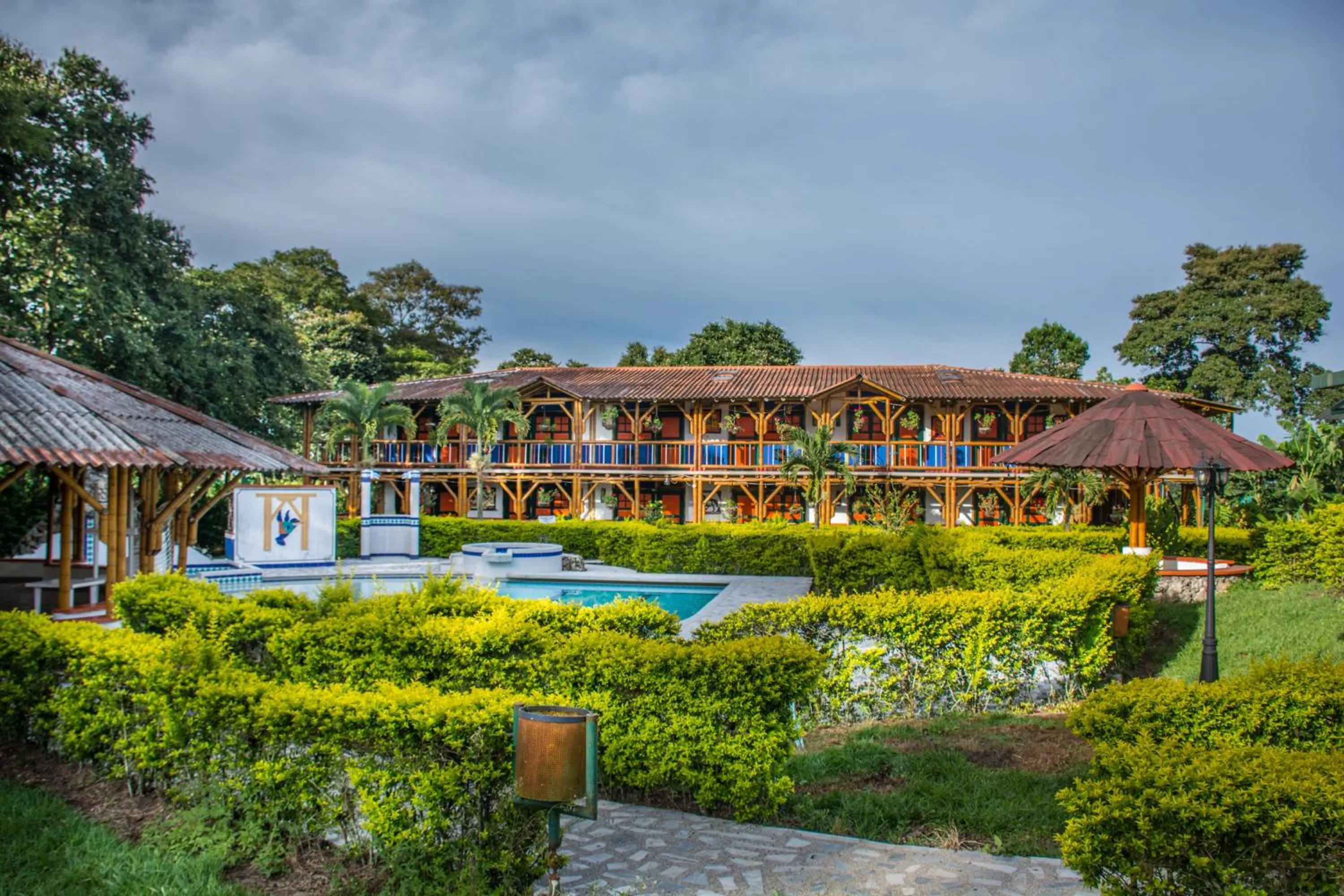 Property building in Finca Hotel La Dulcera