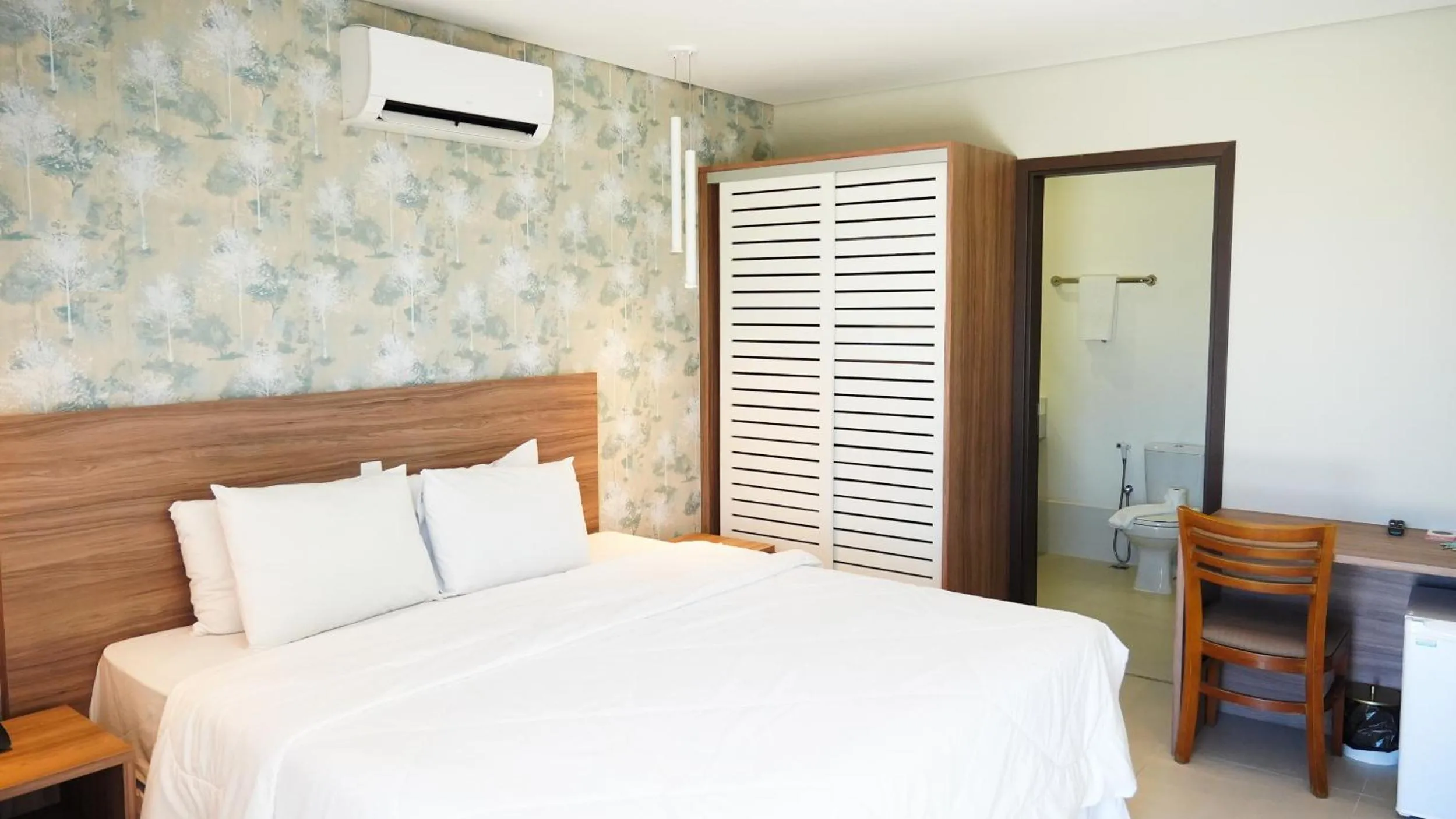 Bed in Hotel Costa Norte Massaguaçu