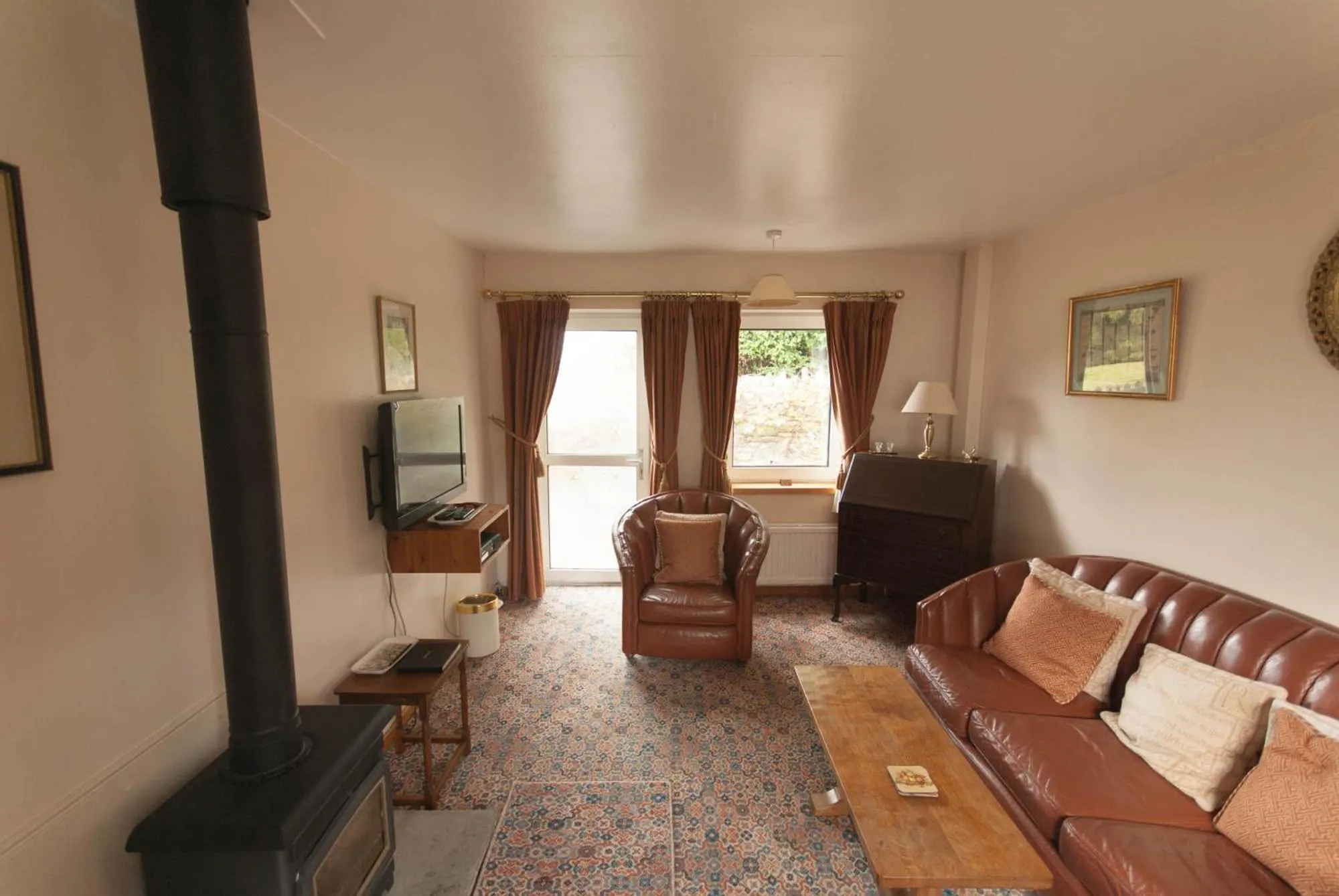 Living room in Greyfield Farm Cottages