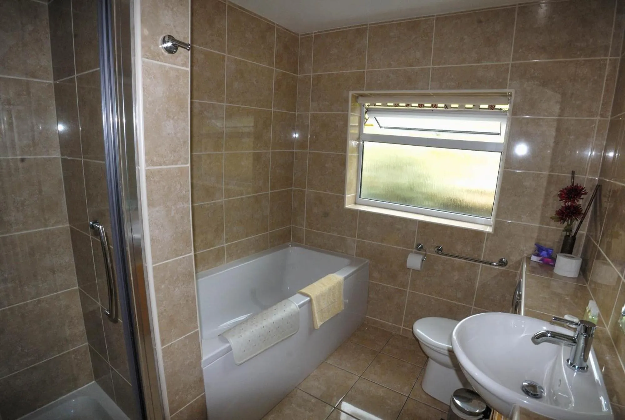 Bathroom in Greyfield Farm Cottages