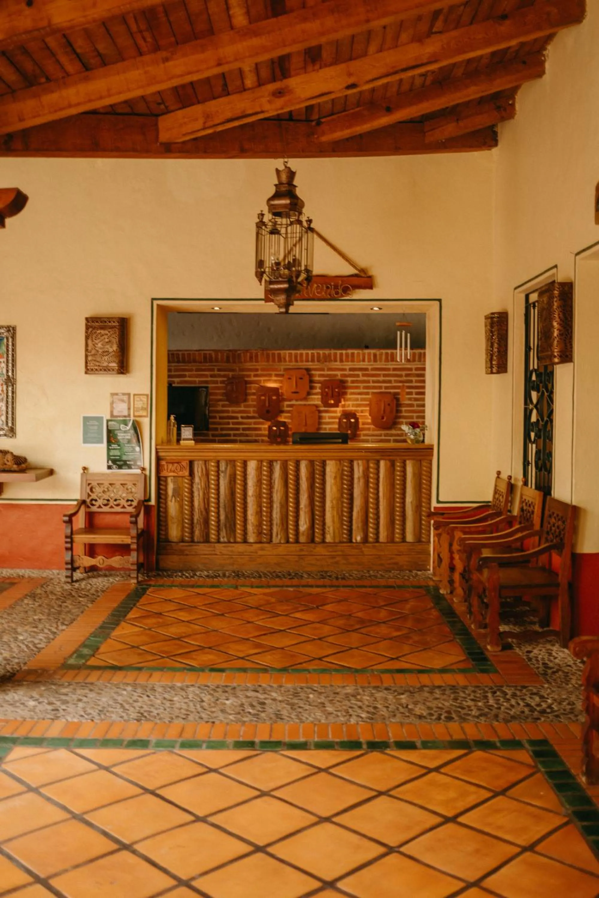 Lobby or reception in Tapalpa Country Club Hotel