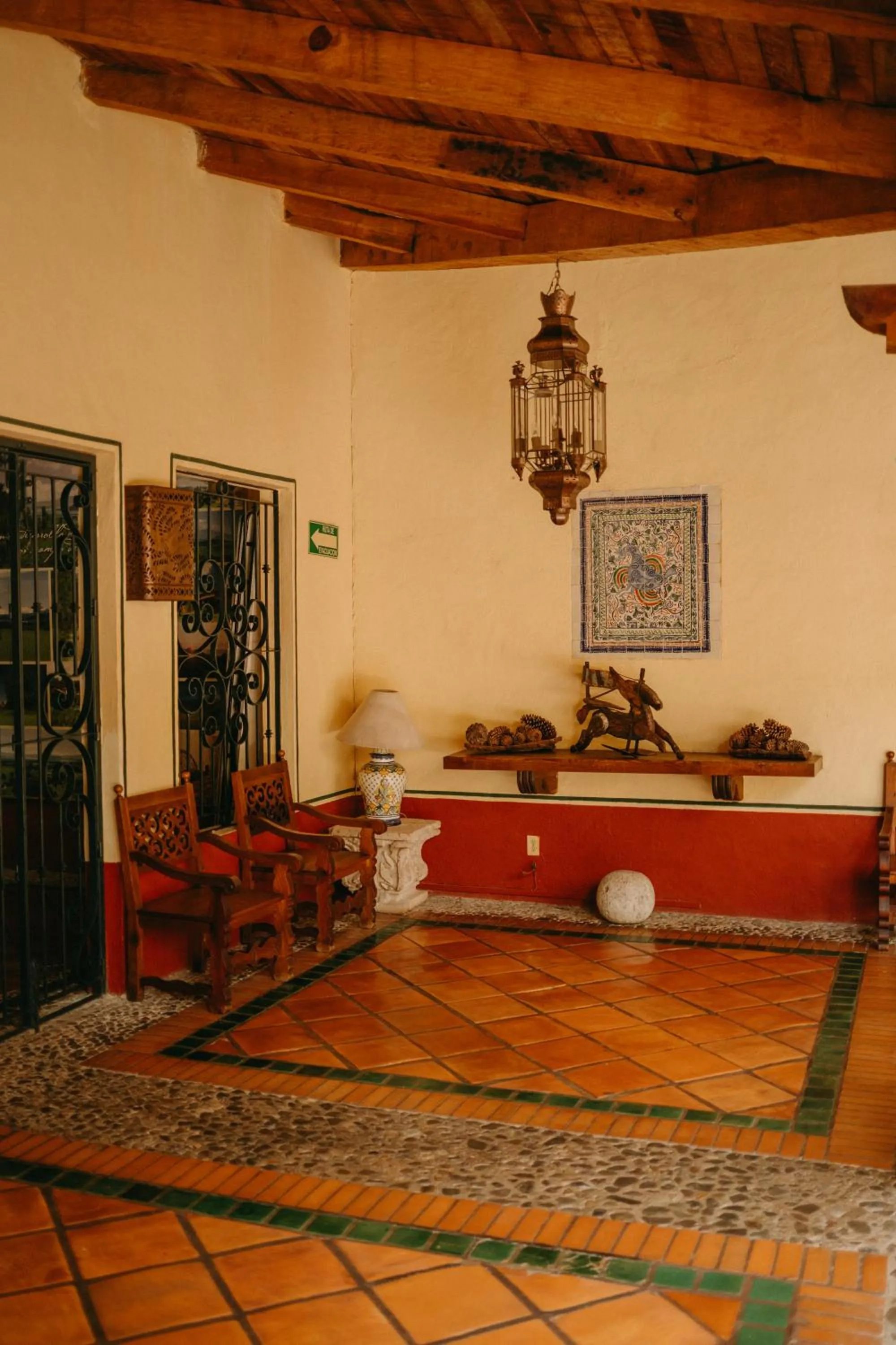 Lobby or reception in Tapalpa Country Club Hotel