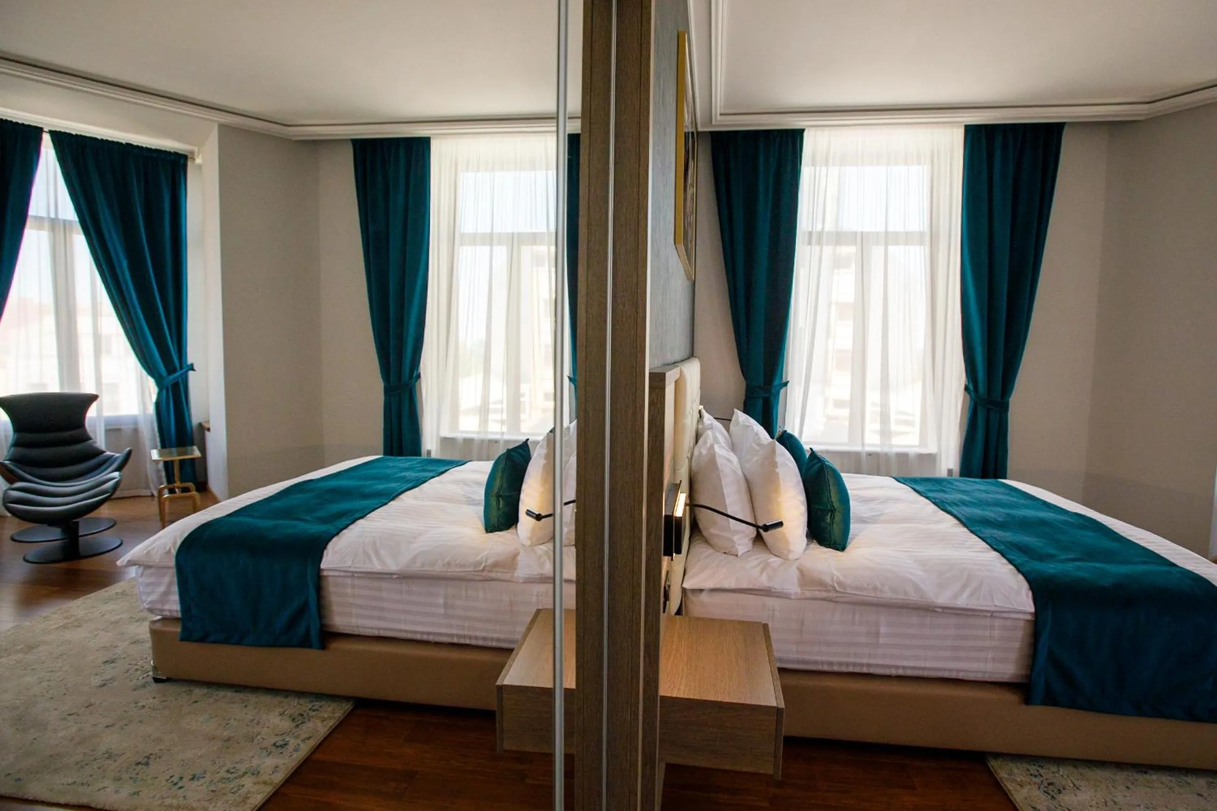 Bedroom, Bed in Casa Hrisicos