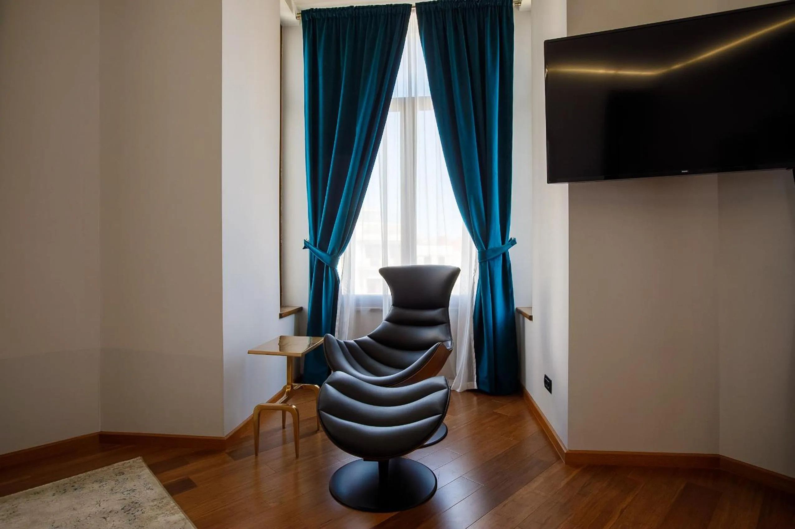 Seating area in Casa Hrisicos