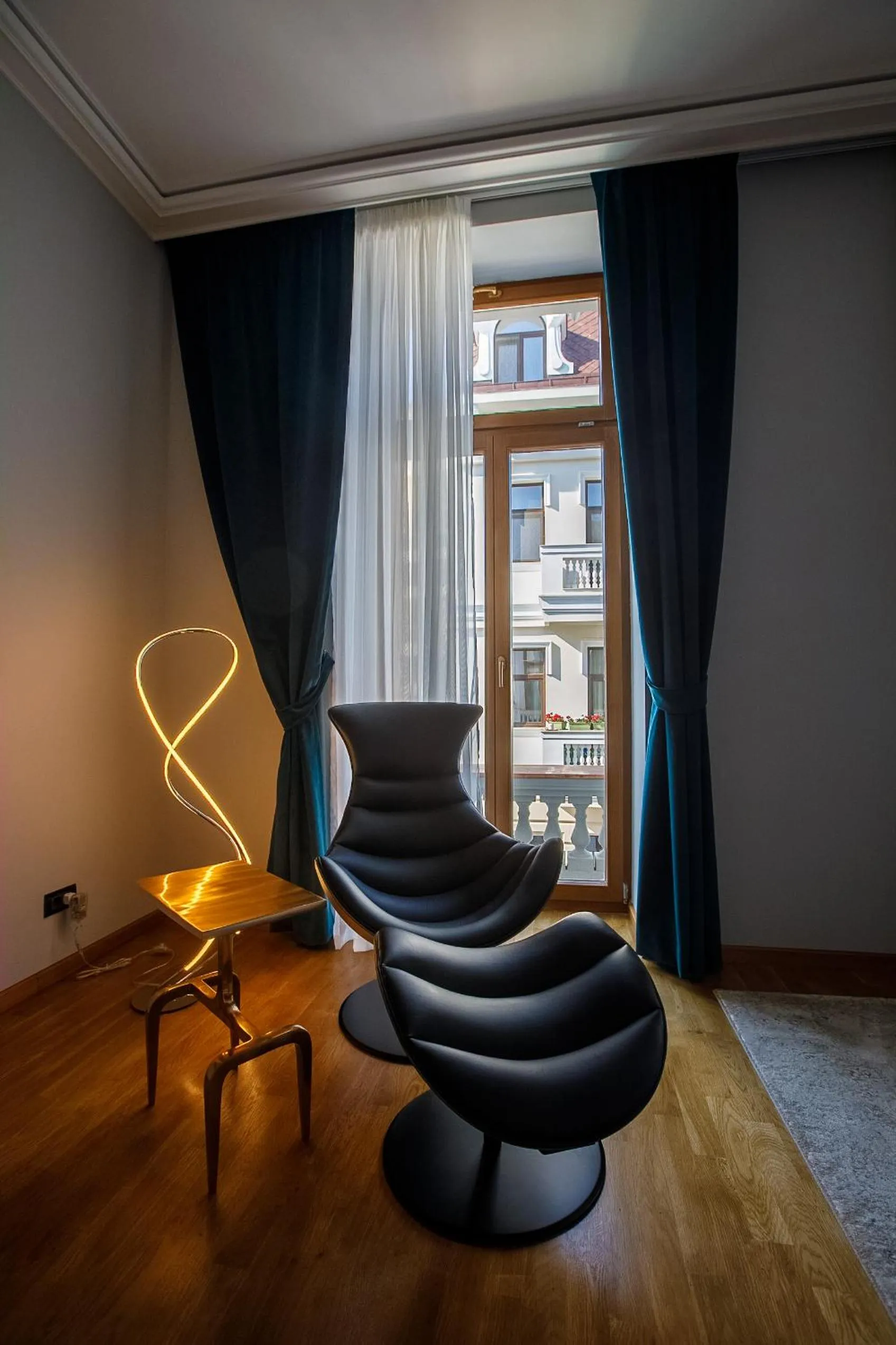 Seating area in Casa Hrisicos