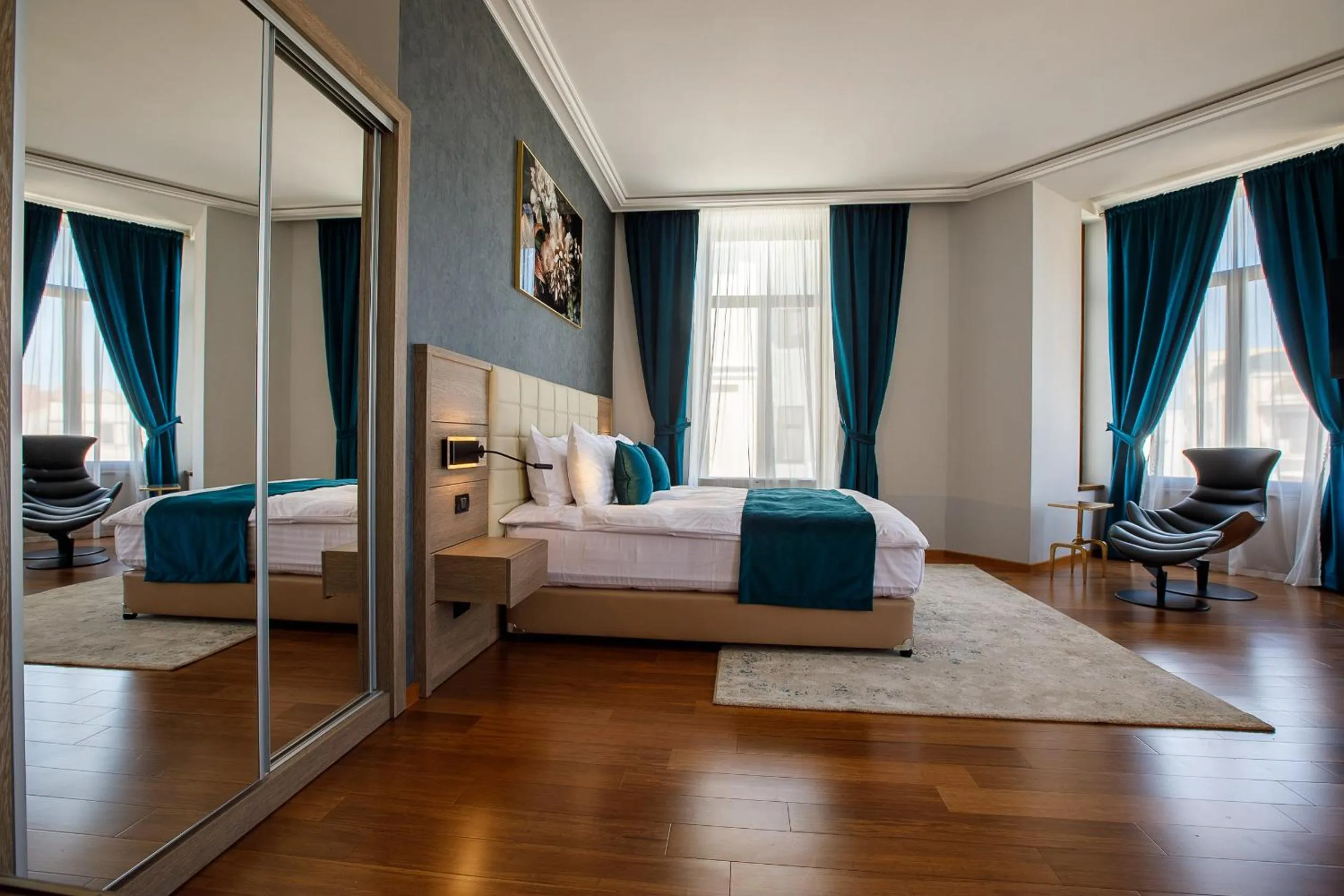 Bedroom, Bed in Casa Hrisicos