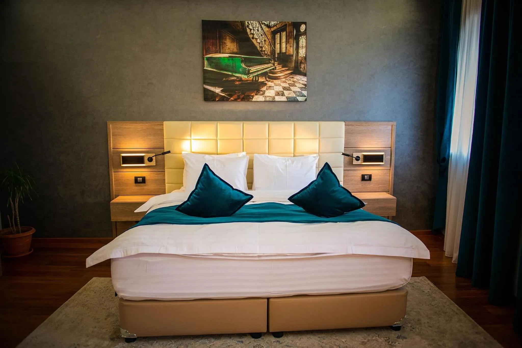 Bed in Casa Hrisicos