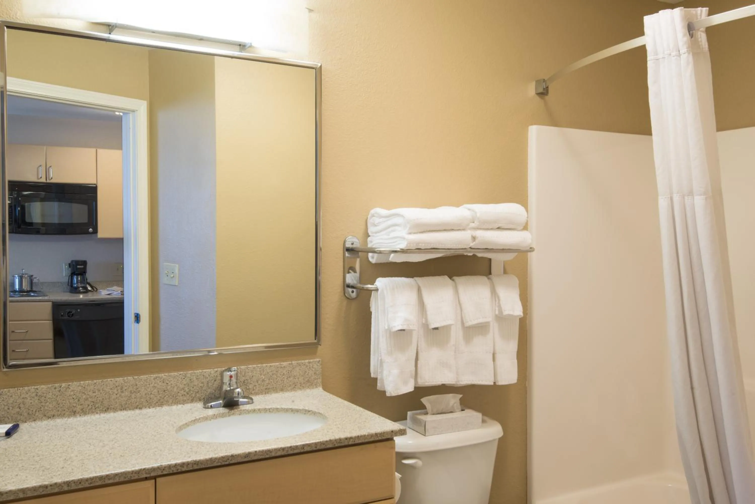 Bathroom in Candlewood Suites Sheridan by IHG