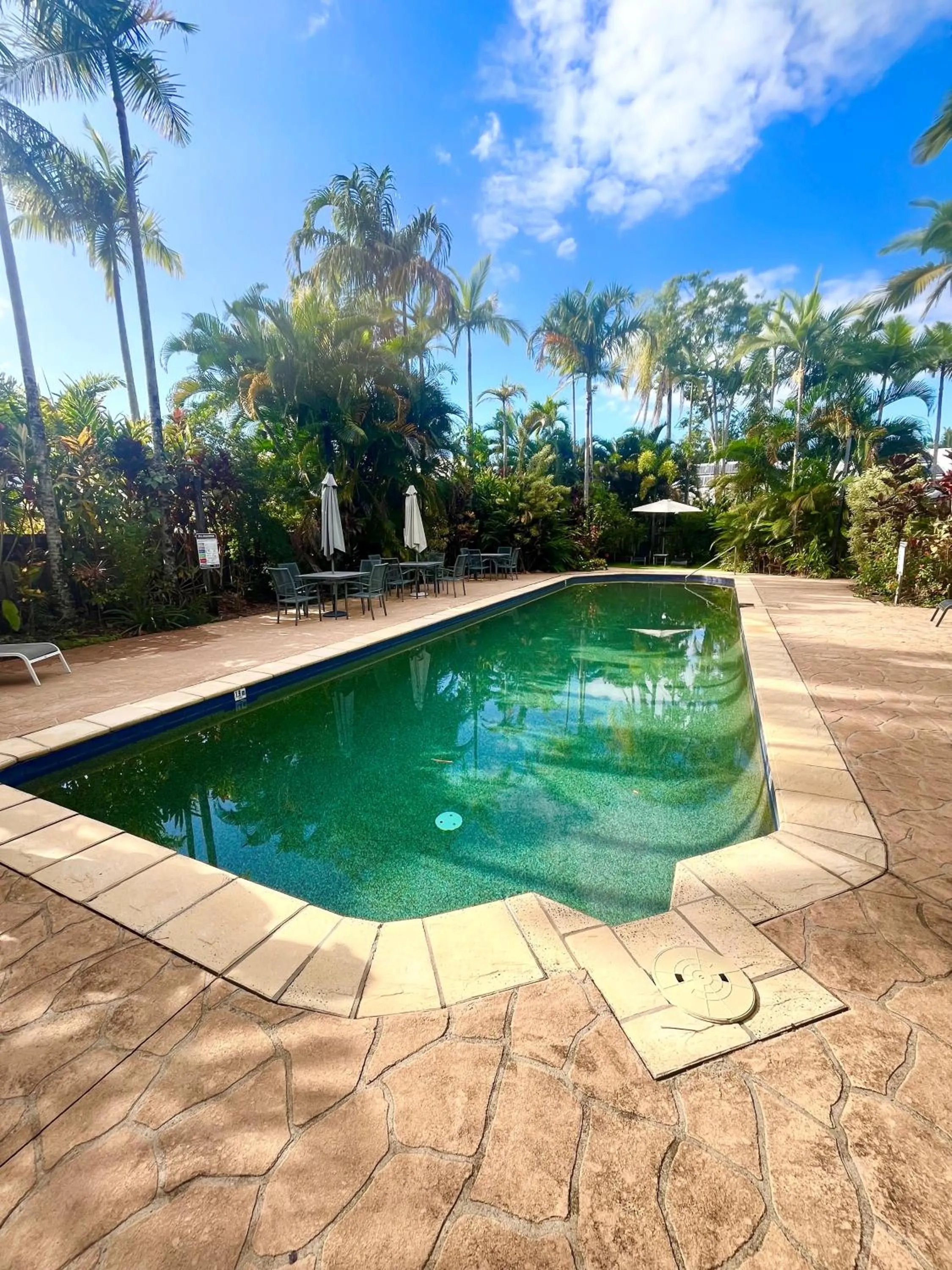 Swimming pool in The Villas Palm Cove-PRIVATE POOL in each villa