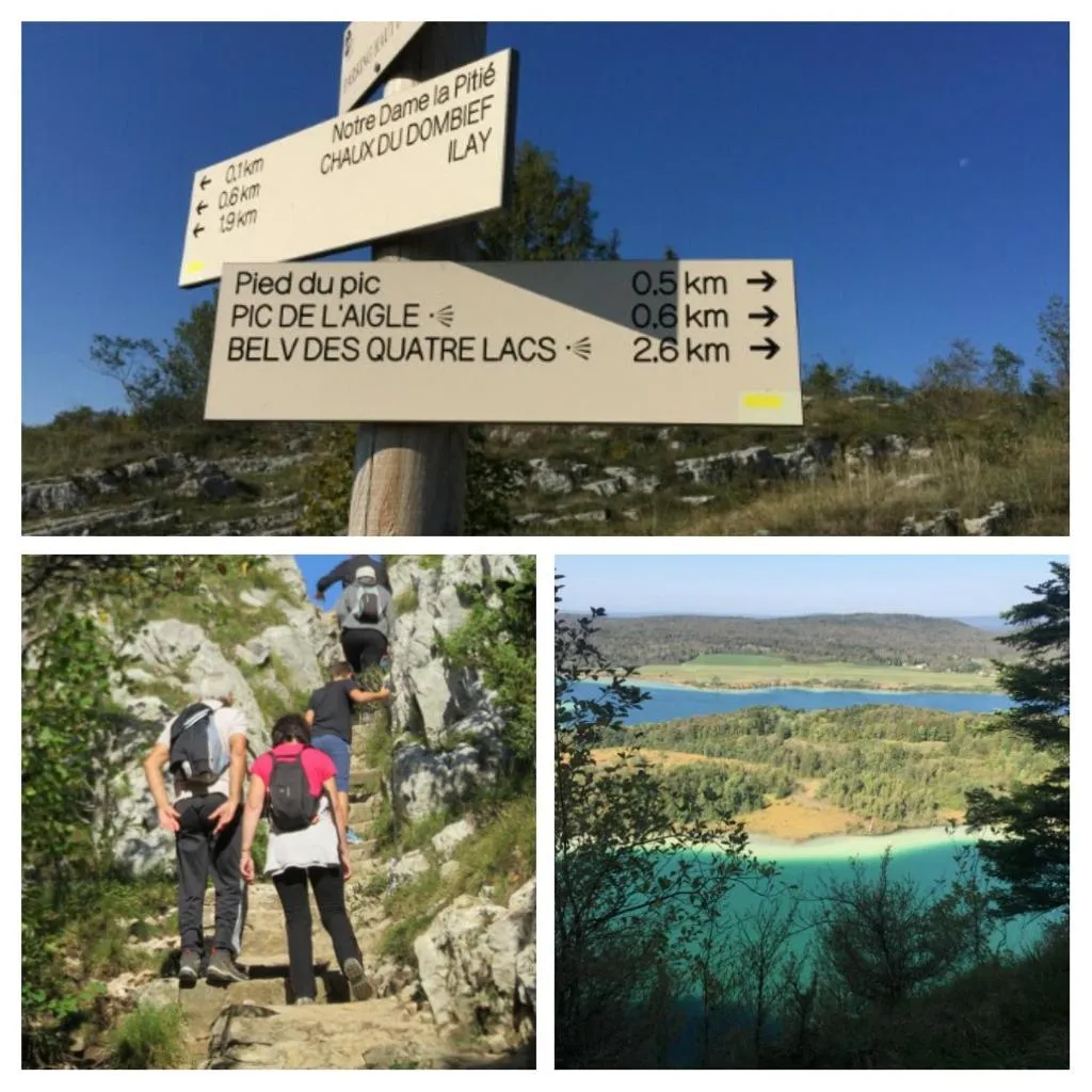 Hiking in Chambre d'hôtes Comme une évidence Clairvaux-les-lacs