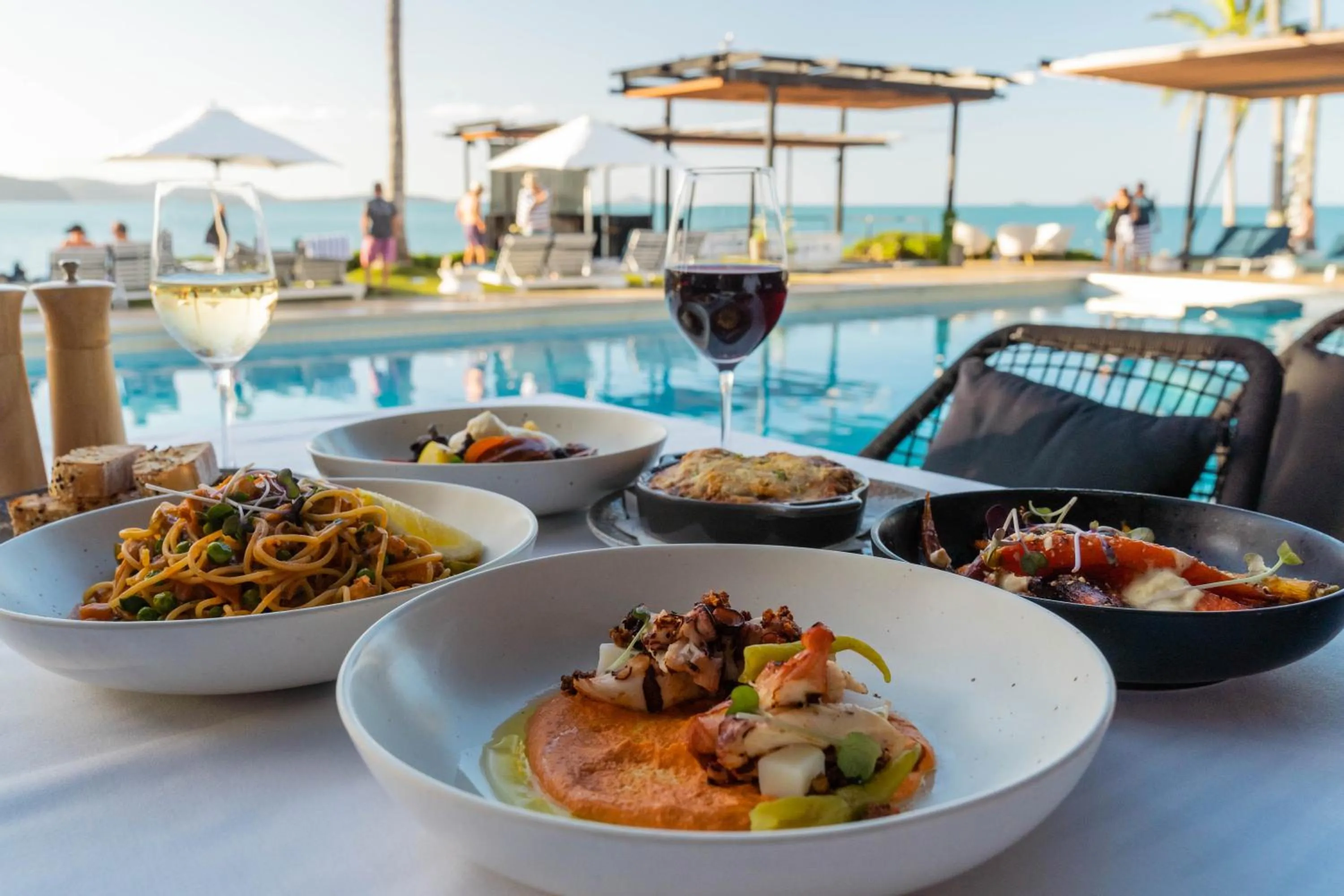 Day in Coral Sea Resort