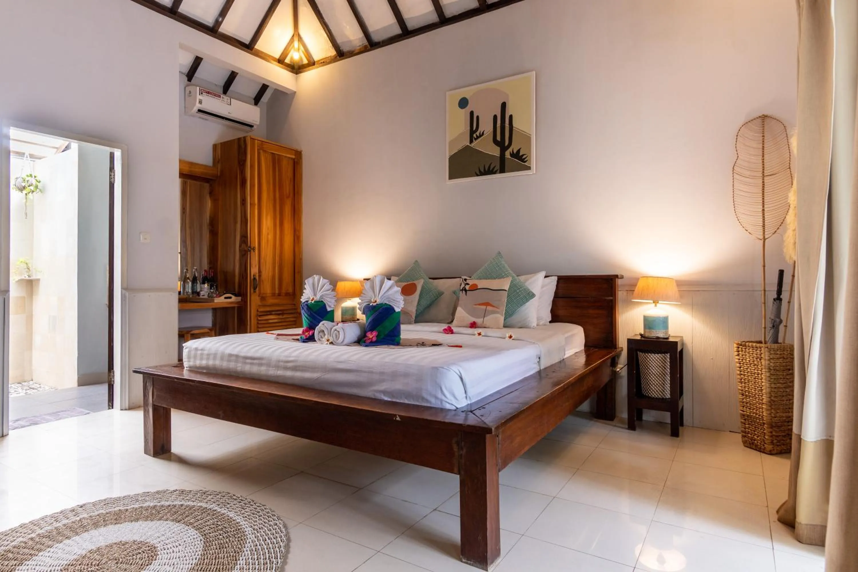Bedroom, Bed in Bale Sampan Boutique Bungalows
