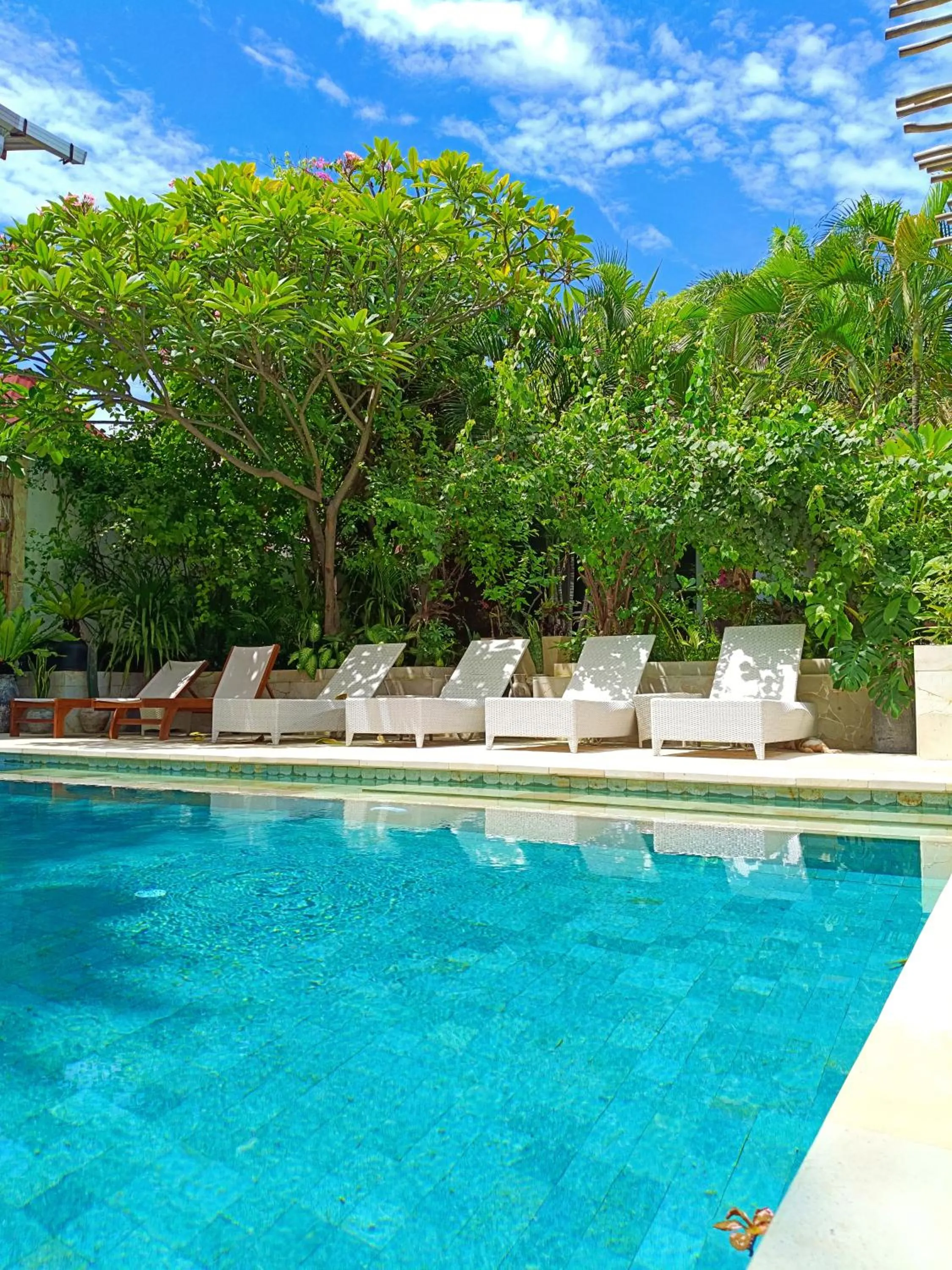 Swimming pool in Bale Sampan Boutique Bungalows