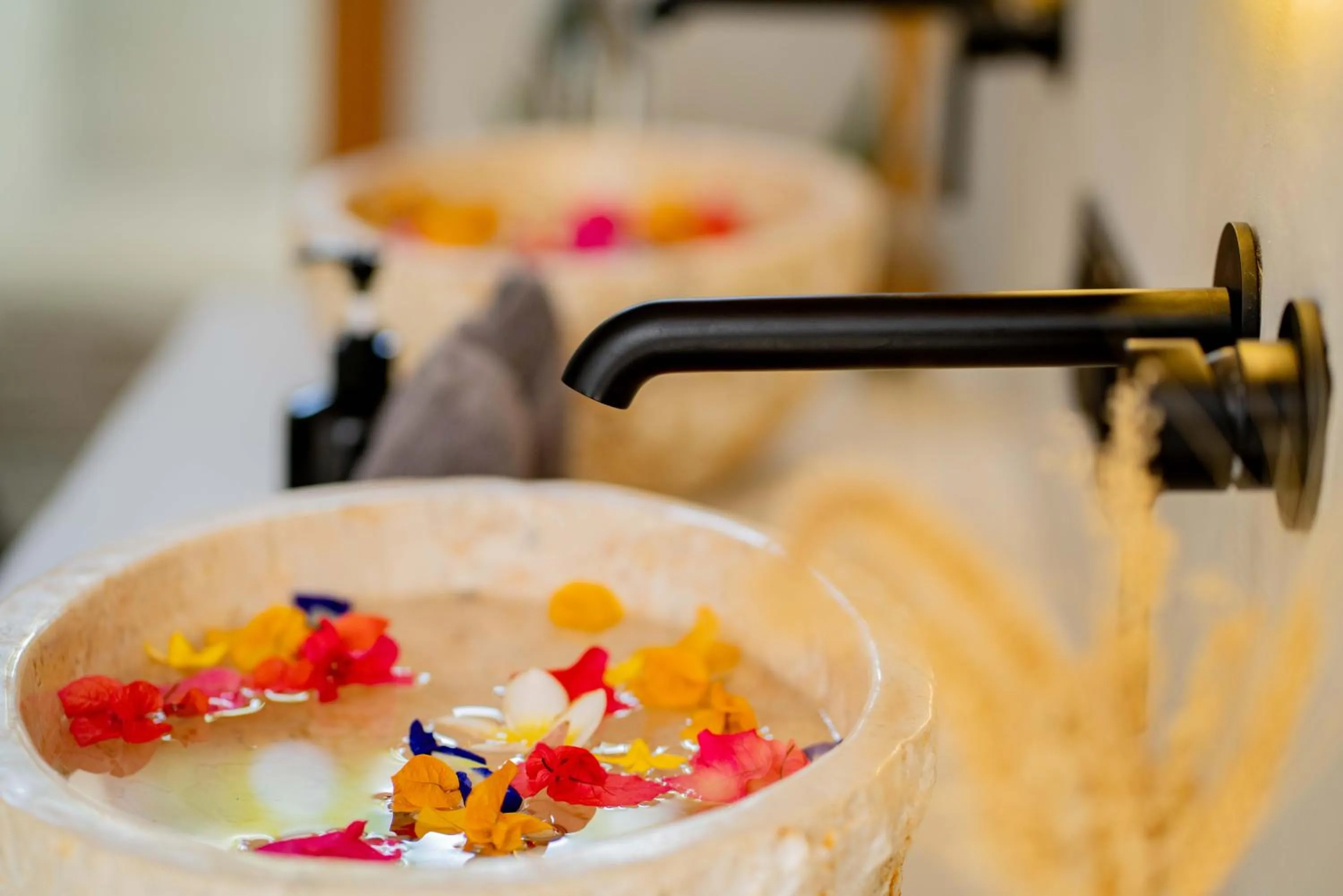Bathroom in Bale Sampan Boutique Bungalows