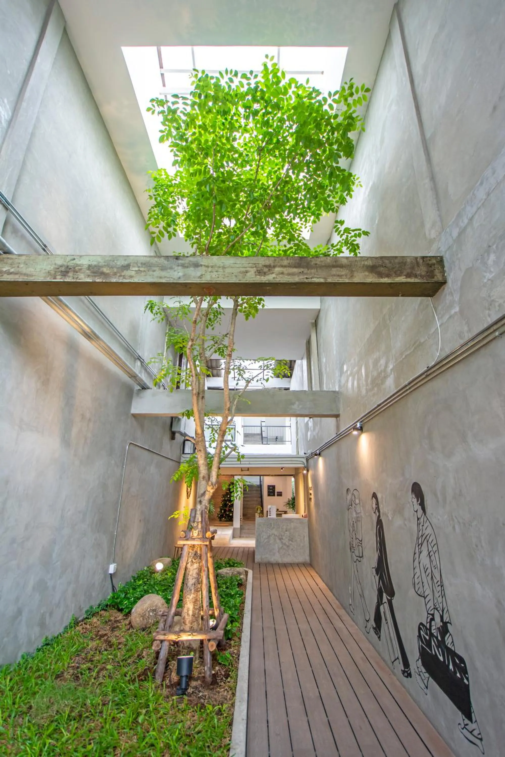 Property building in Lost Inn BKK