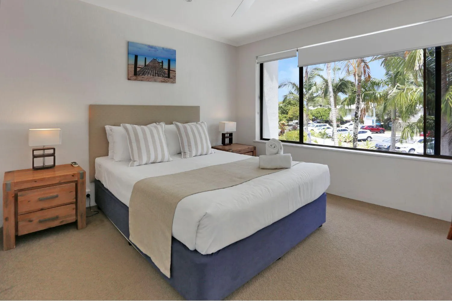 Bed in Noosa Place Resort