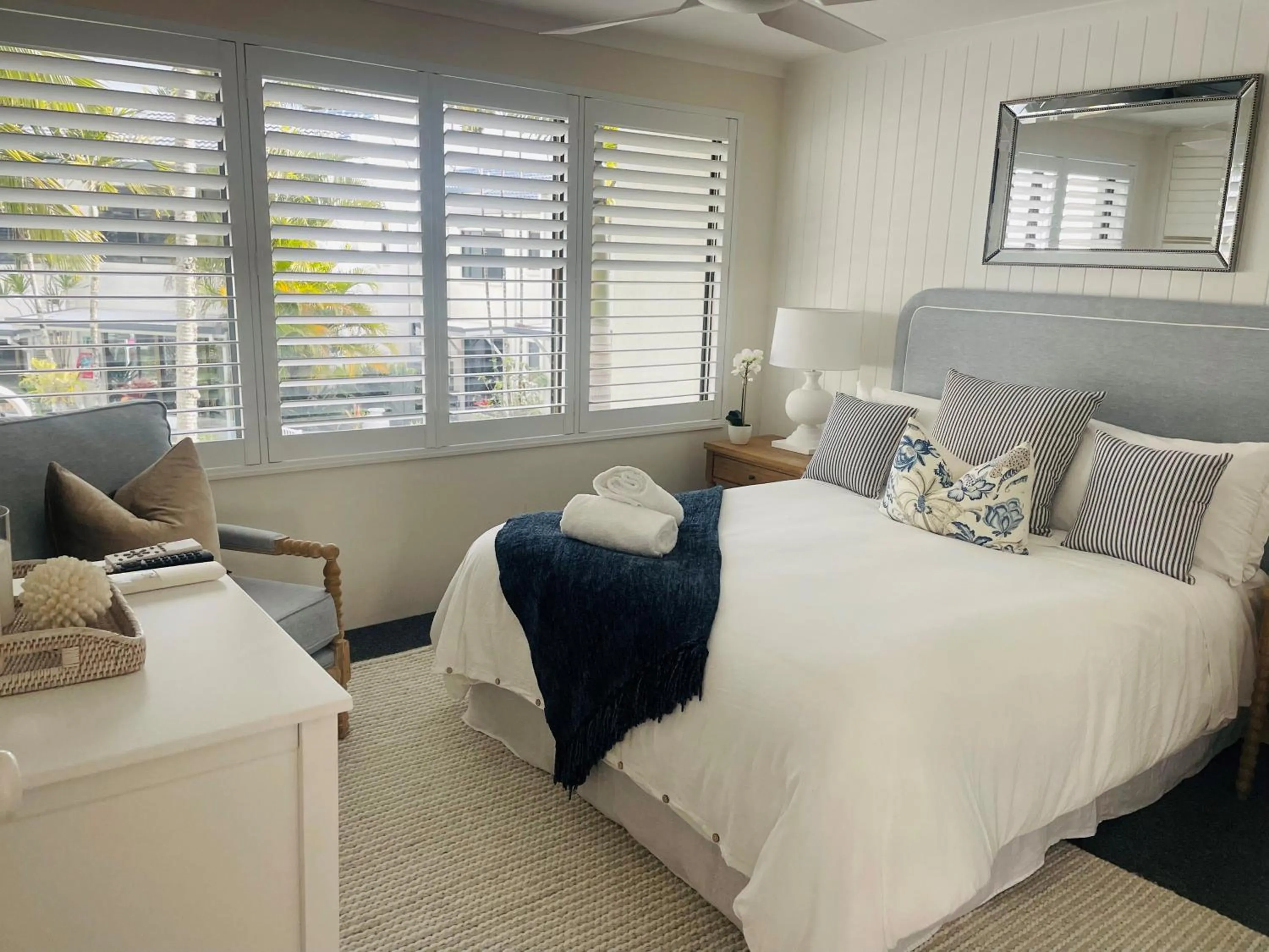 Bed in Noosa Place Resort