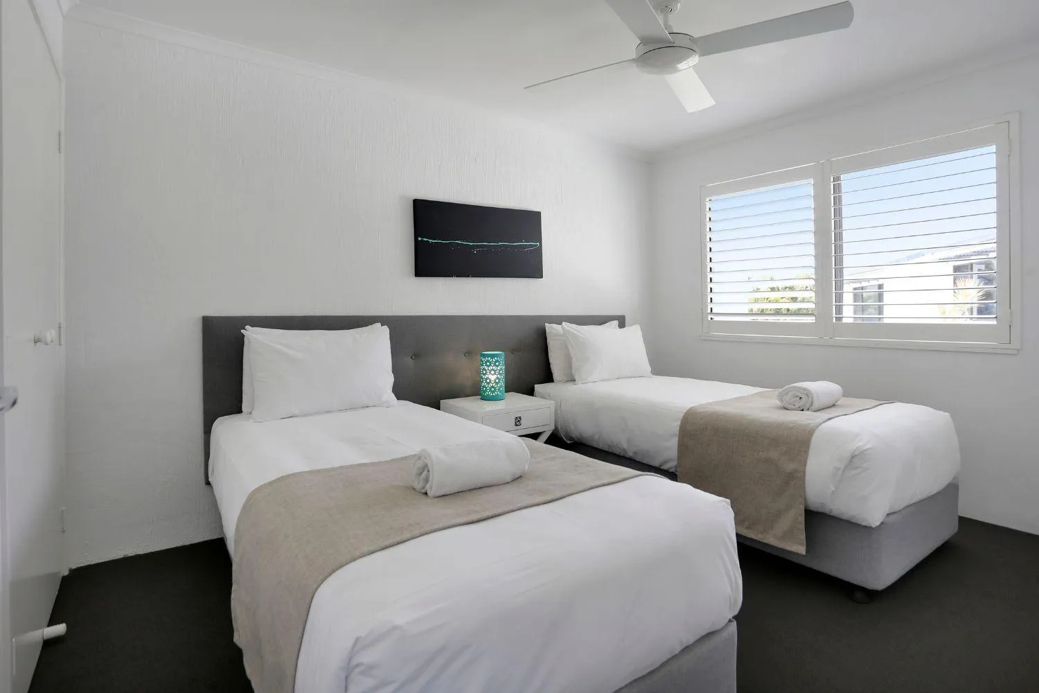 Bed in Noosa Place Resort
