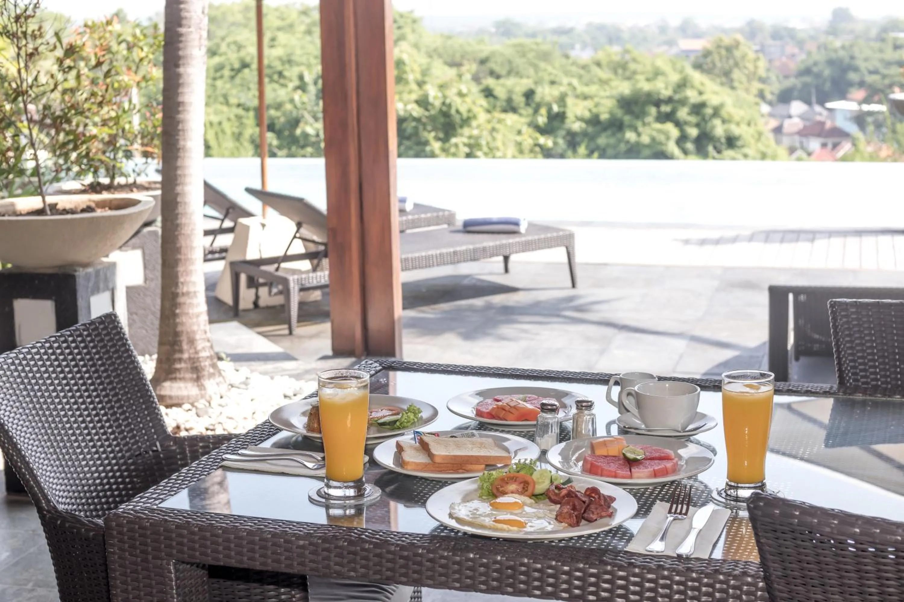 Breakfast in Villa Hening Jimbaran