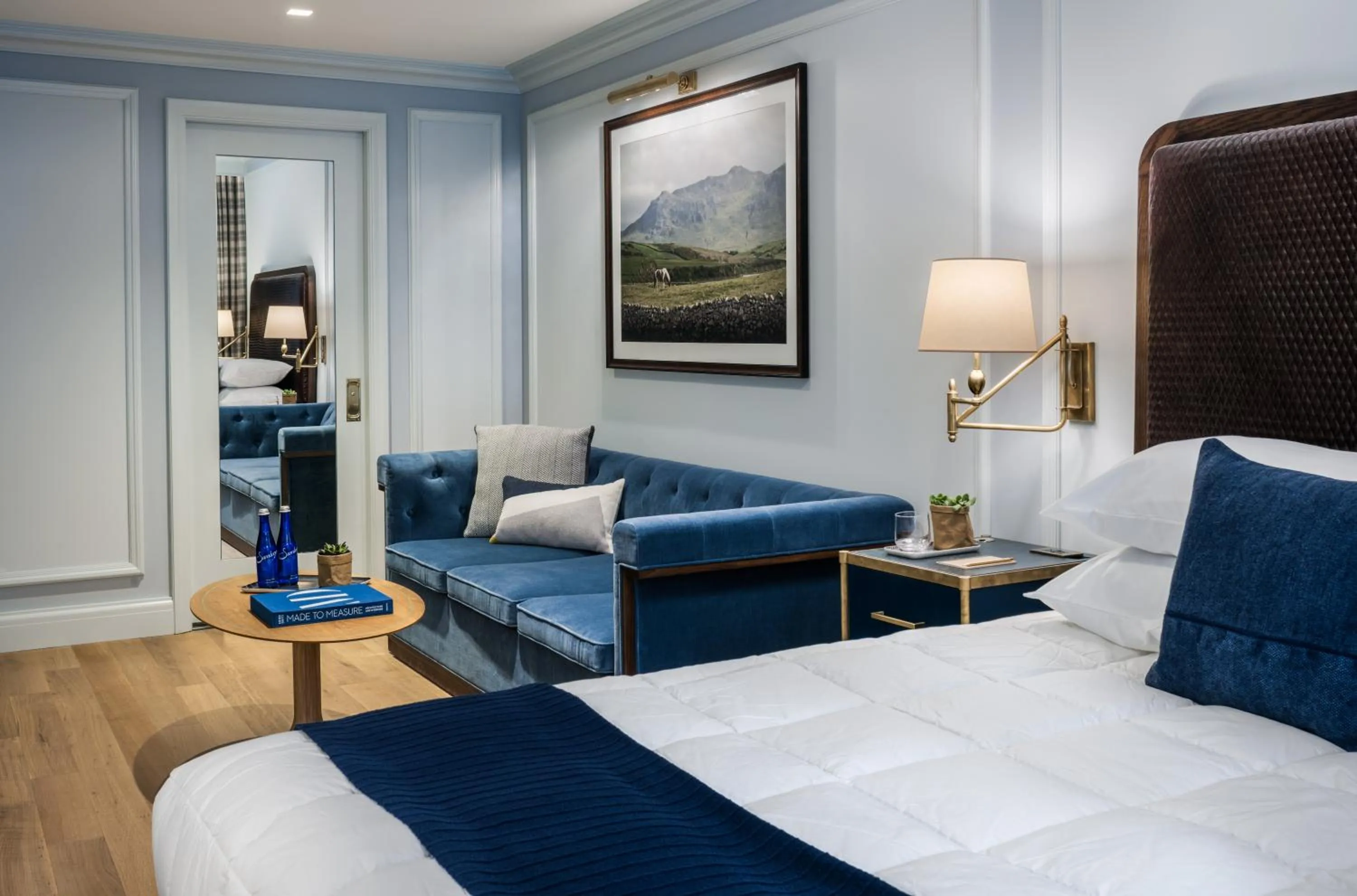 Bed in Merrion Row Hotel and Public House