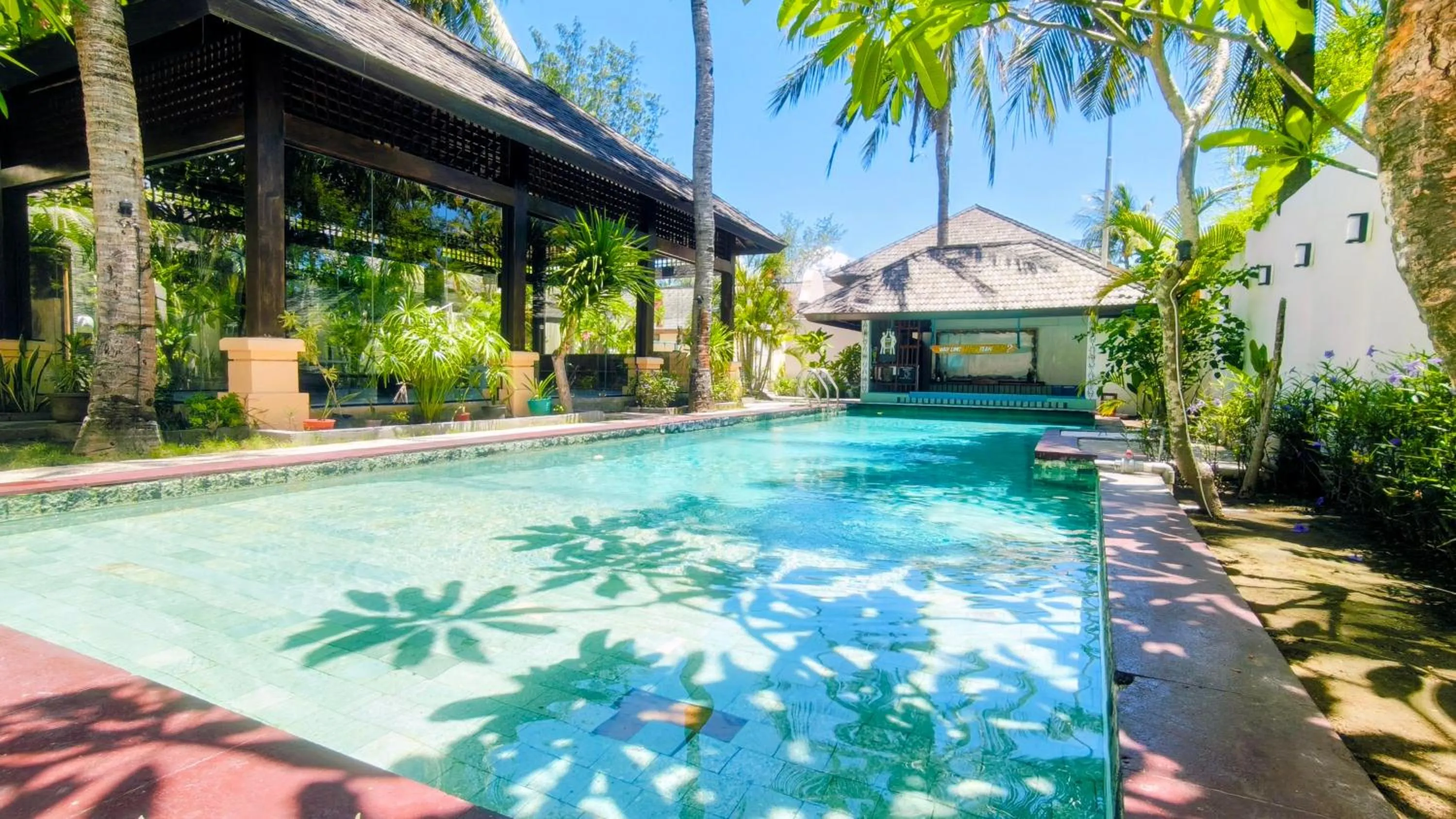 Swimming pool in The Trawangan Resort