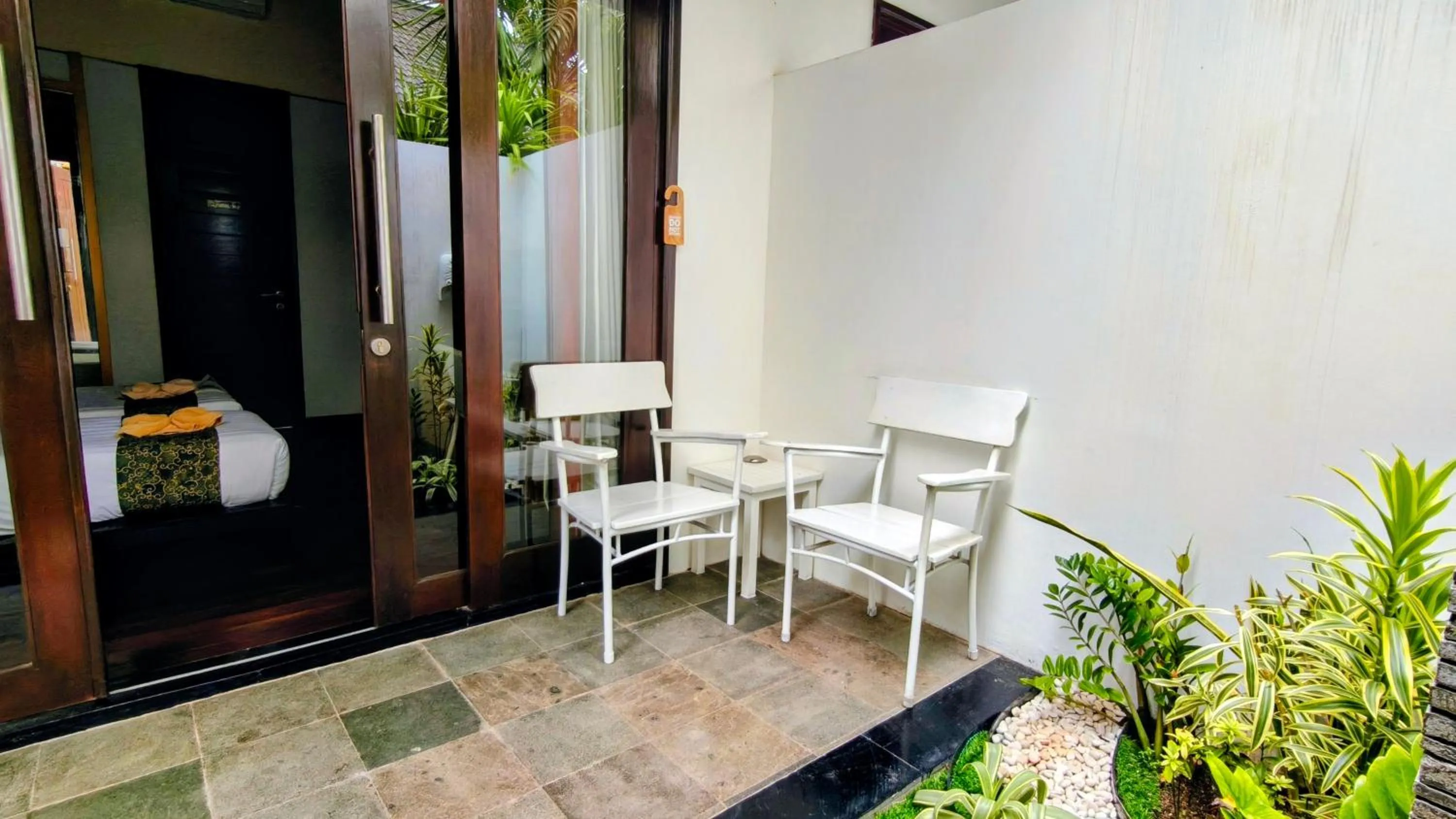 Patio in The Trawangan Resort