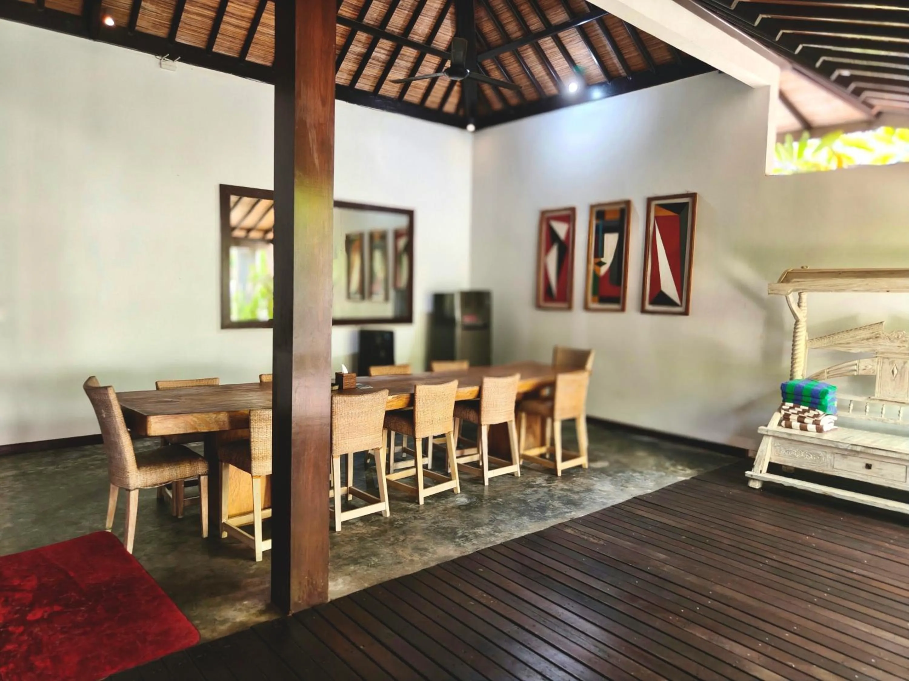 Dining area in The Trawangan Resort