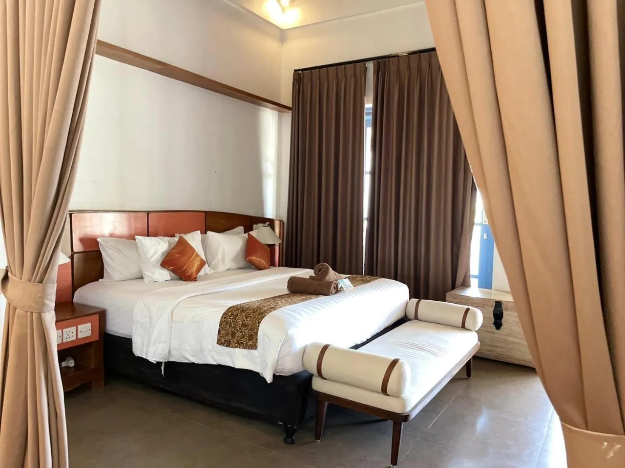 Bedroom, Bed in The Trawangan Resort