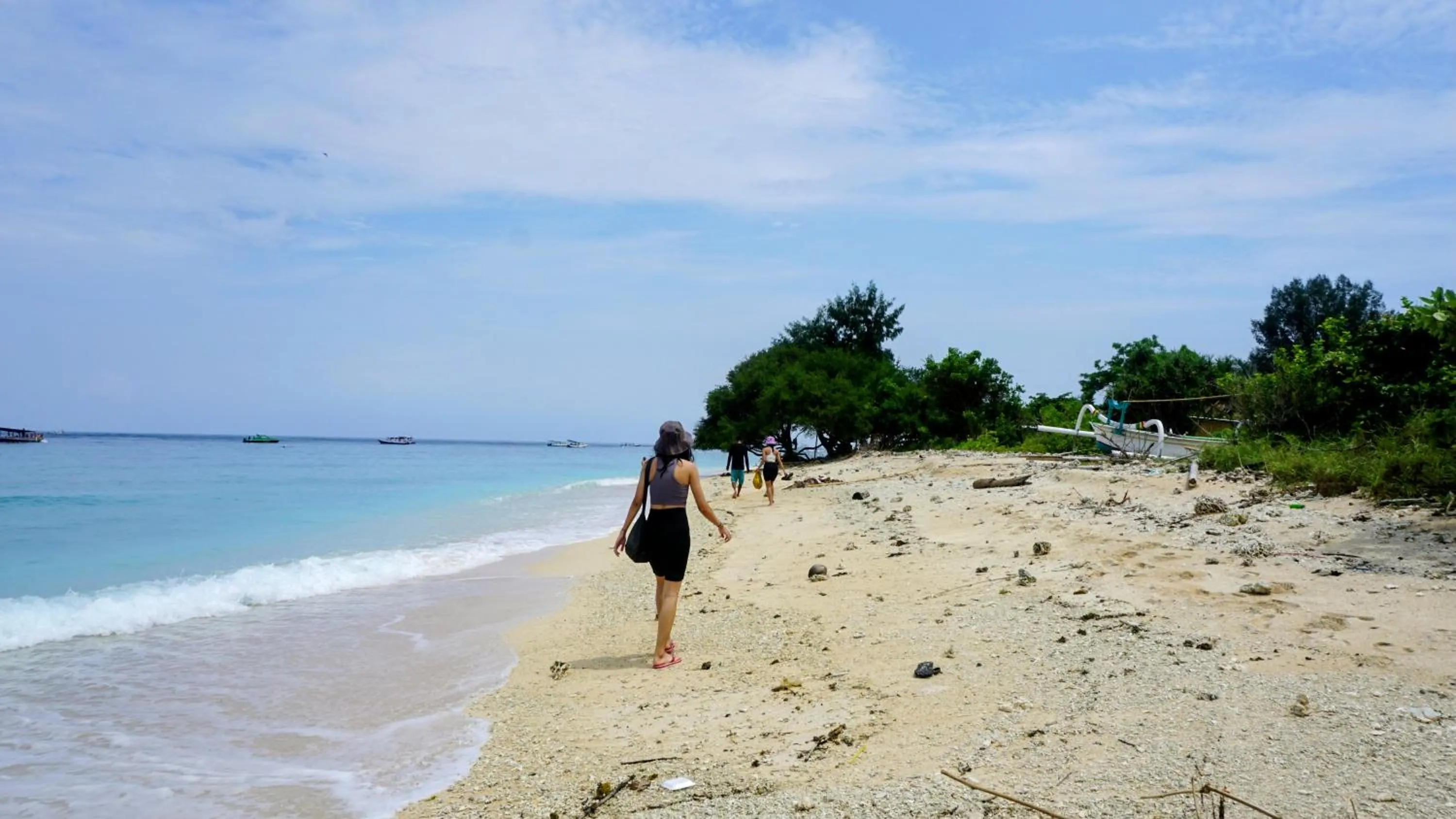 Beach in The Trawangan Resort