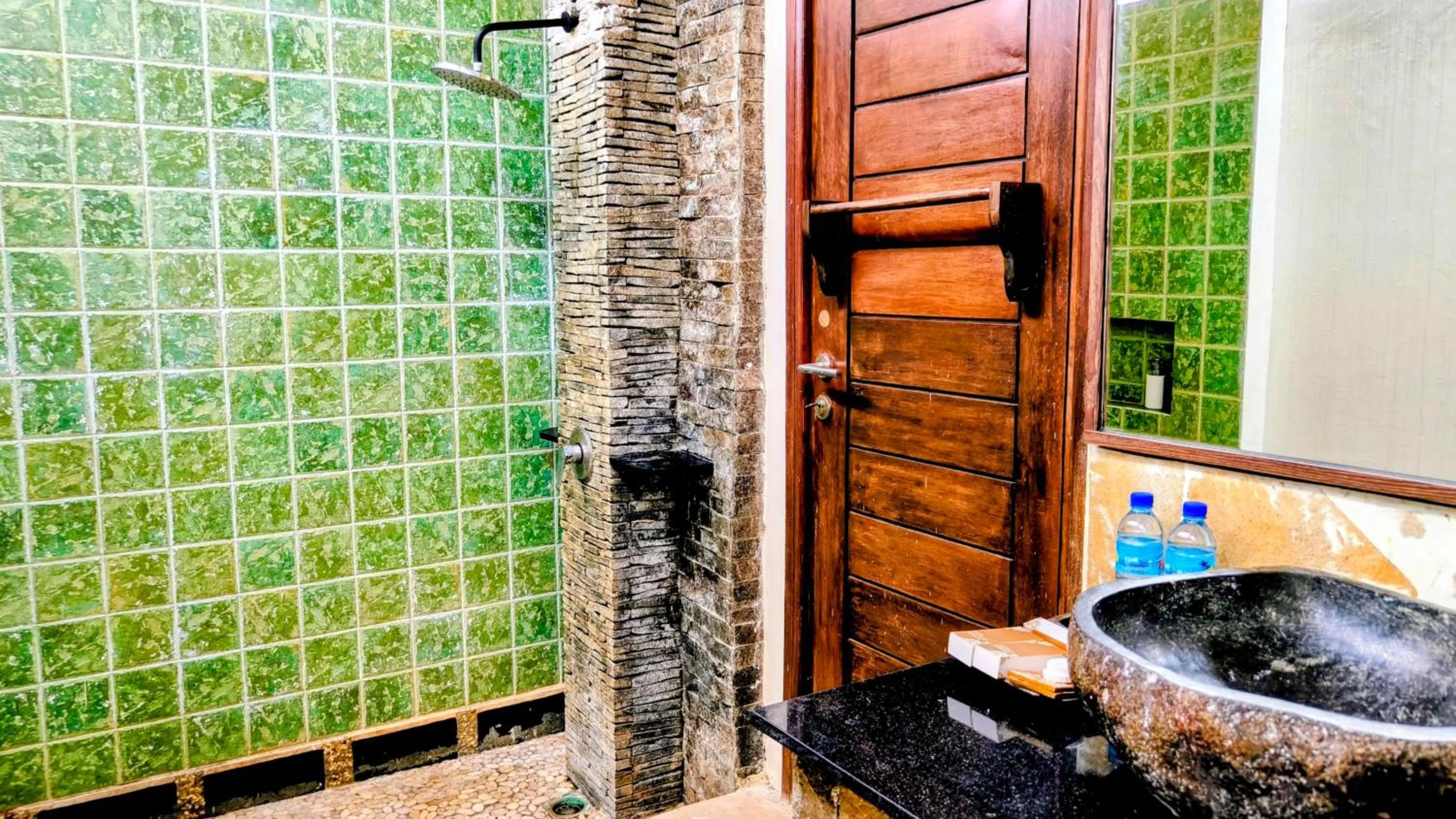 Shower in The Trawangan Resort