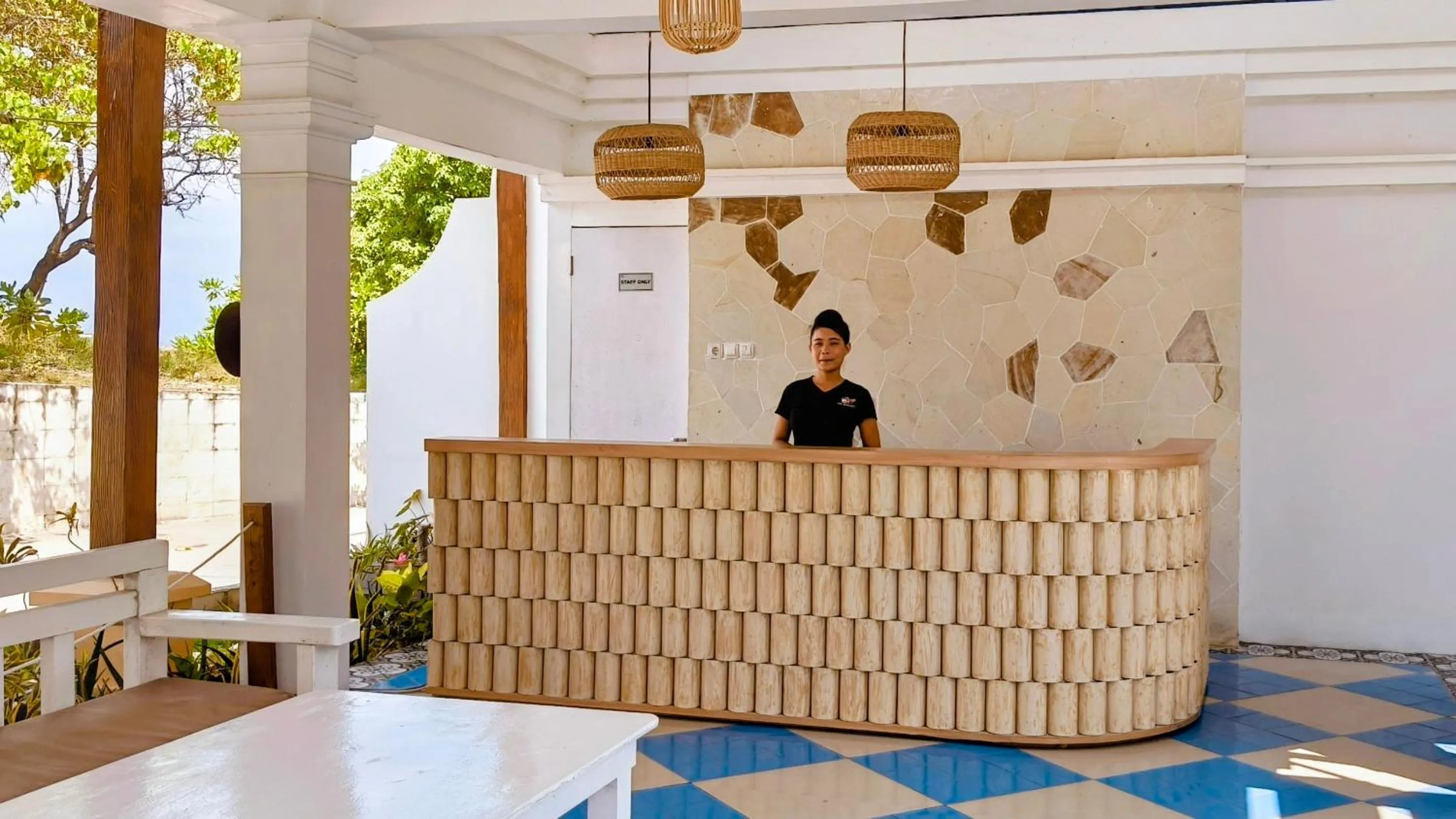 Lobby or reception in The Trawangan Resort